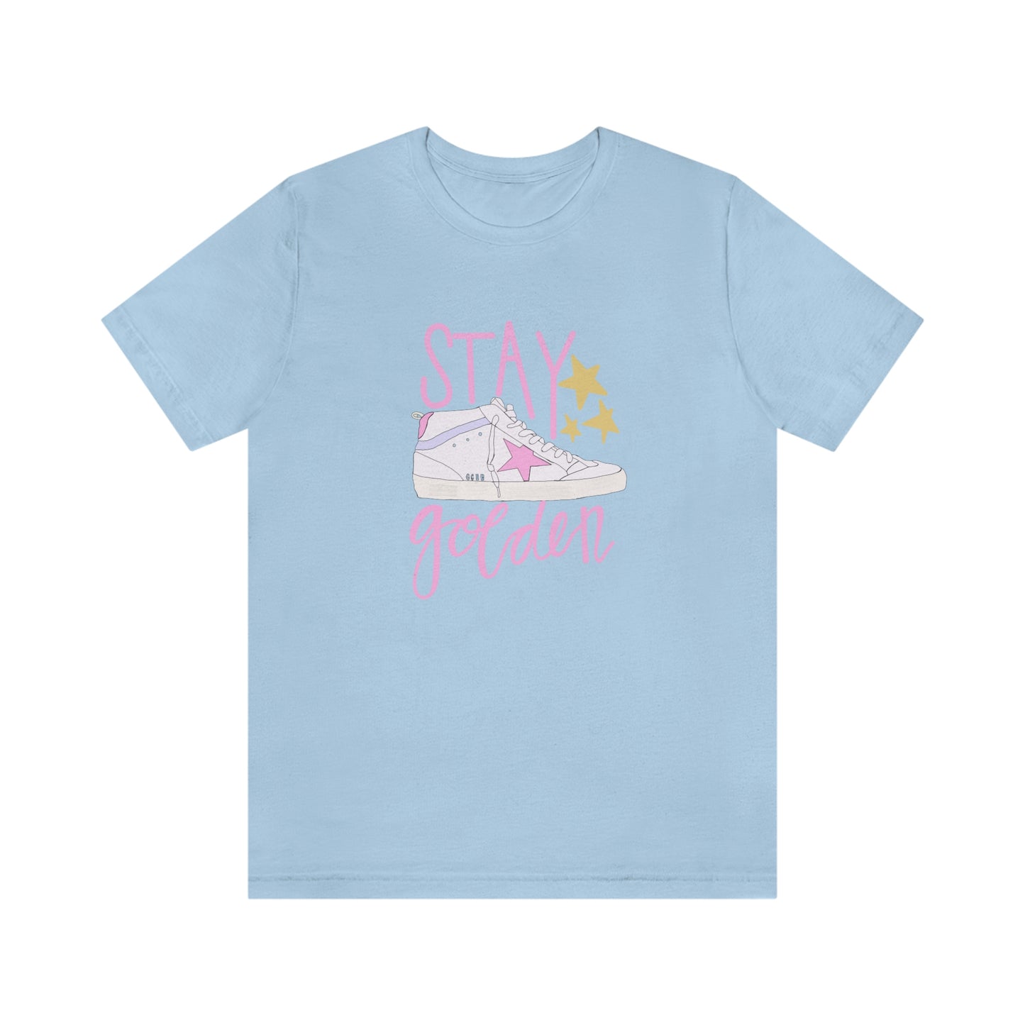 "Stay Golden" Unisex Jersey Short Sleeve Tee