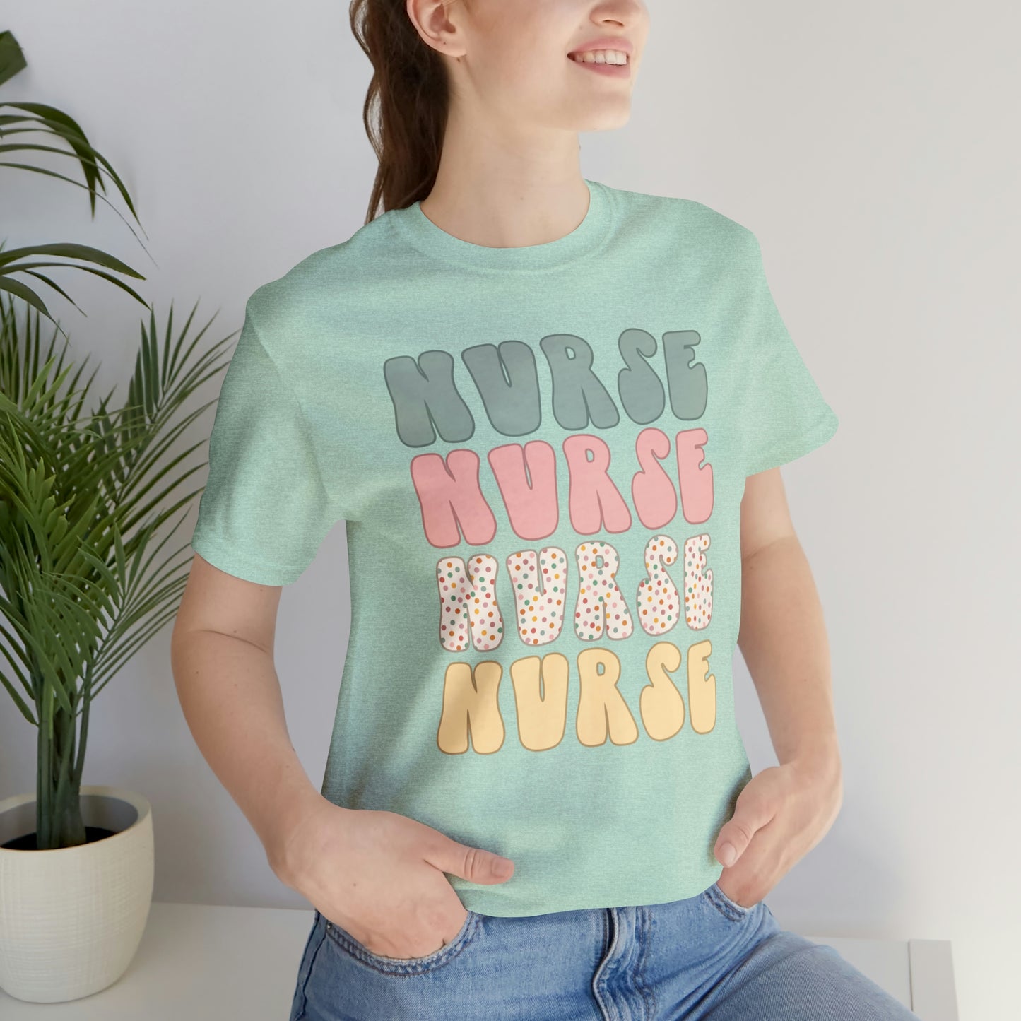 "Nurse" Bella Canvas Short Sleeve Tee