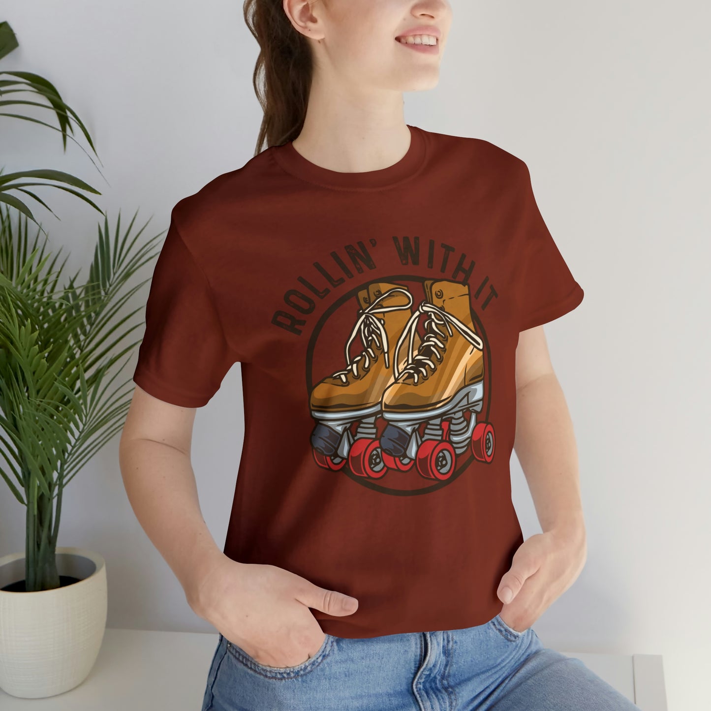 "Rollin' With It" Bella Canvas Short Sleeve Tee