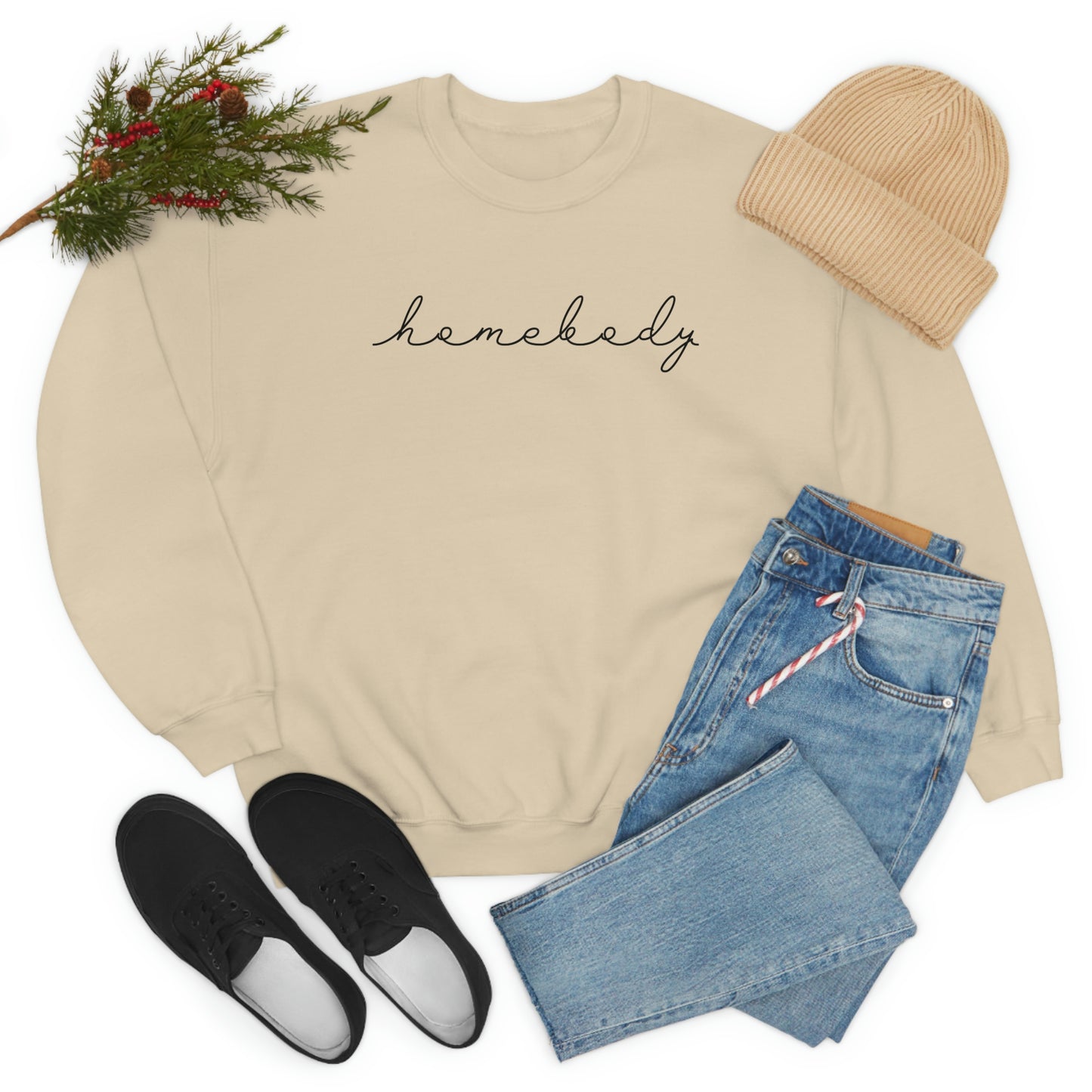 "Homebody" Unisex Heavy Blend™ Crewneck Sweatshirt
