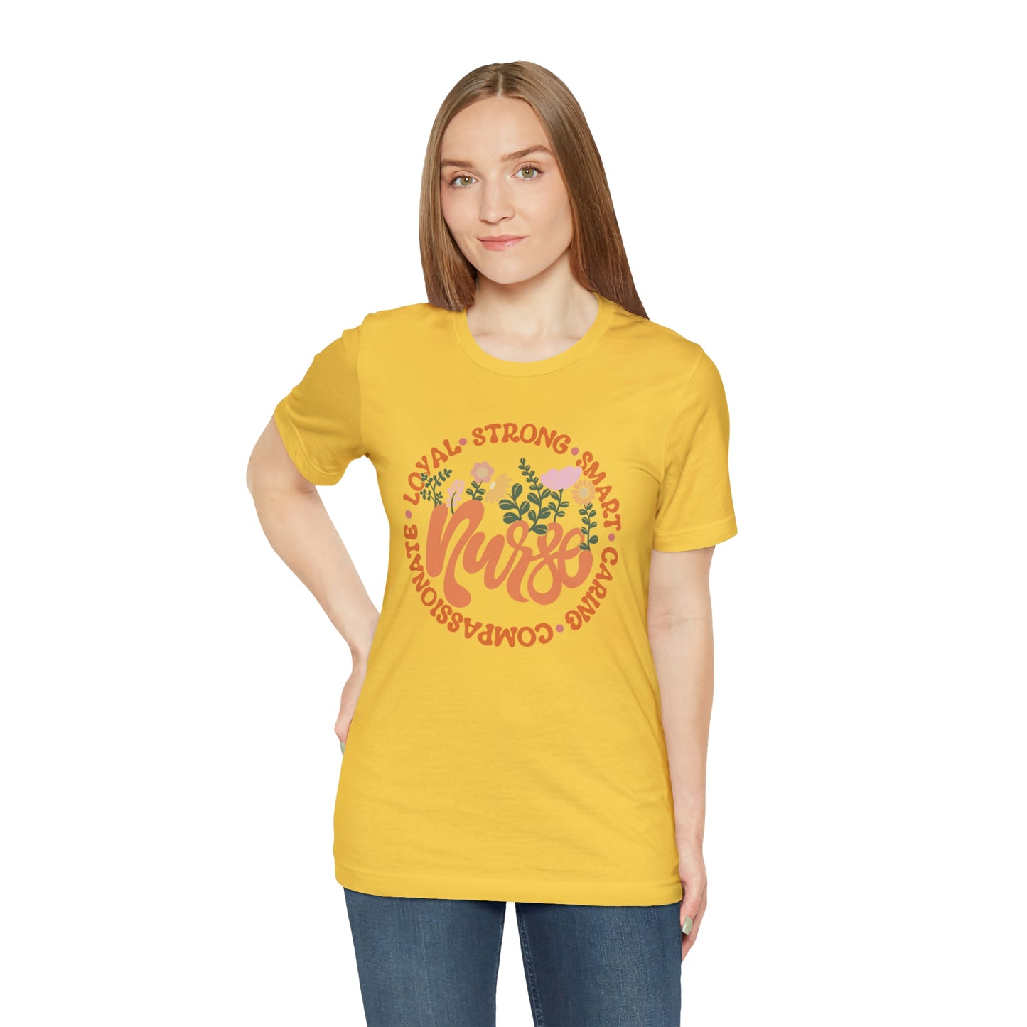 "Nurse" Bella Canvas Short Sleeve Tee