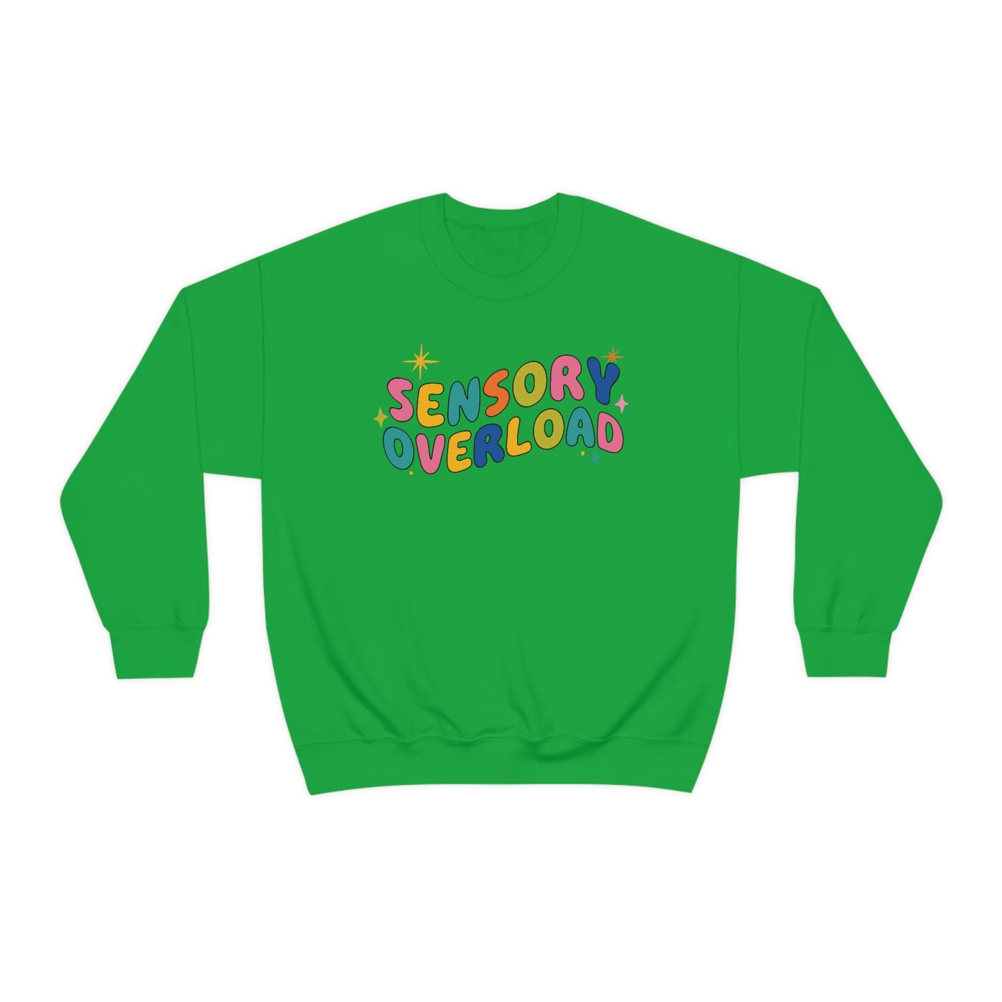 "Sensory Overload" Unisex Heavy Blend™ Crewneck Sweatshirt
