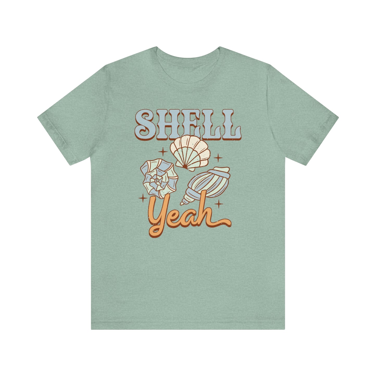 "Shell Yeah" Bella Canvas Short Sleeve Tee