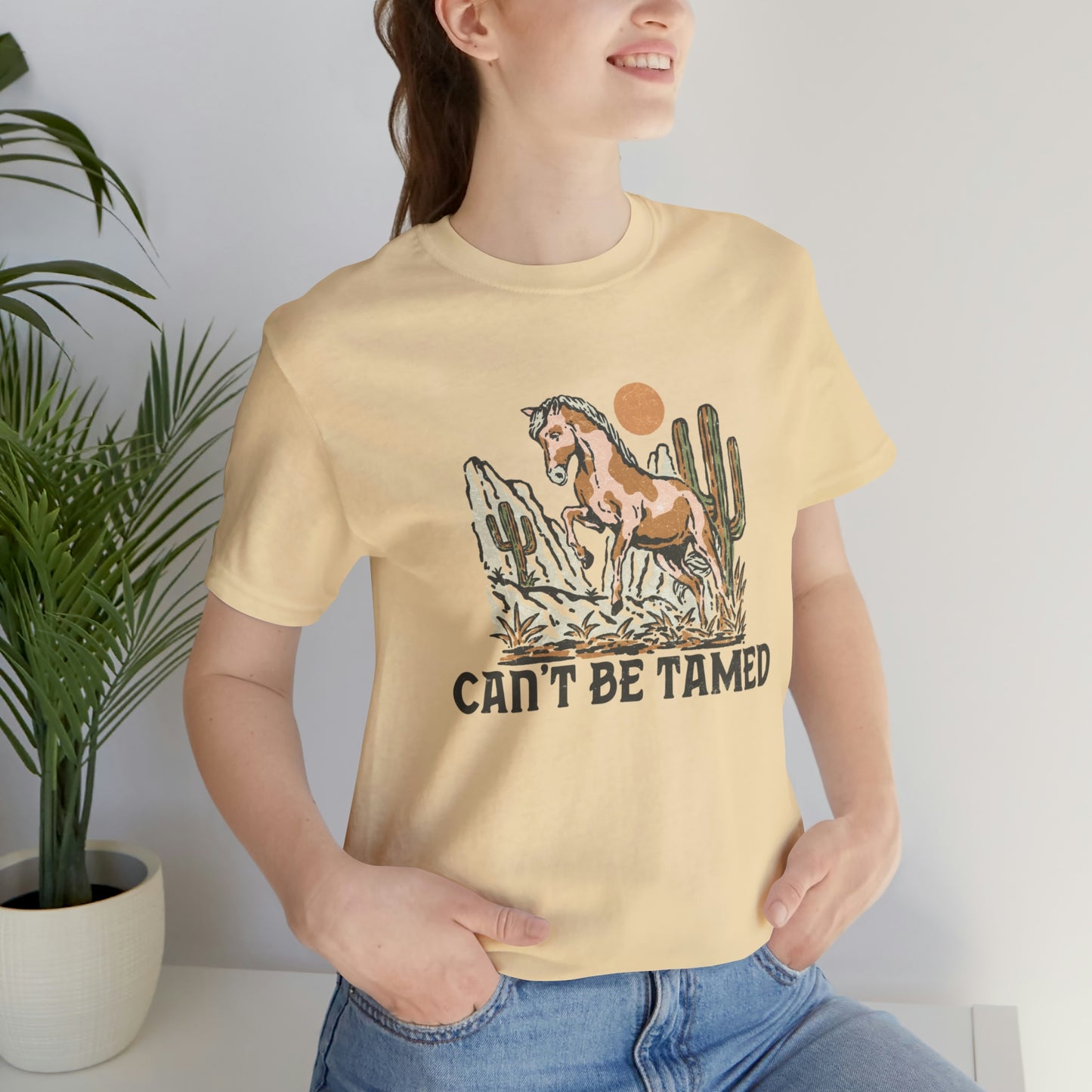 "Can't Be Tamed" Bella Canvas Short Sleeve Tee