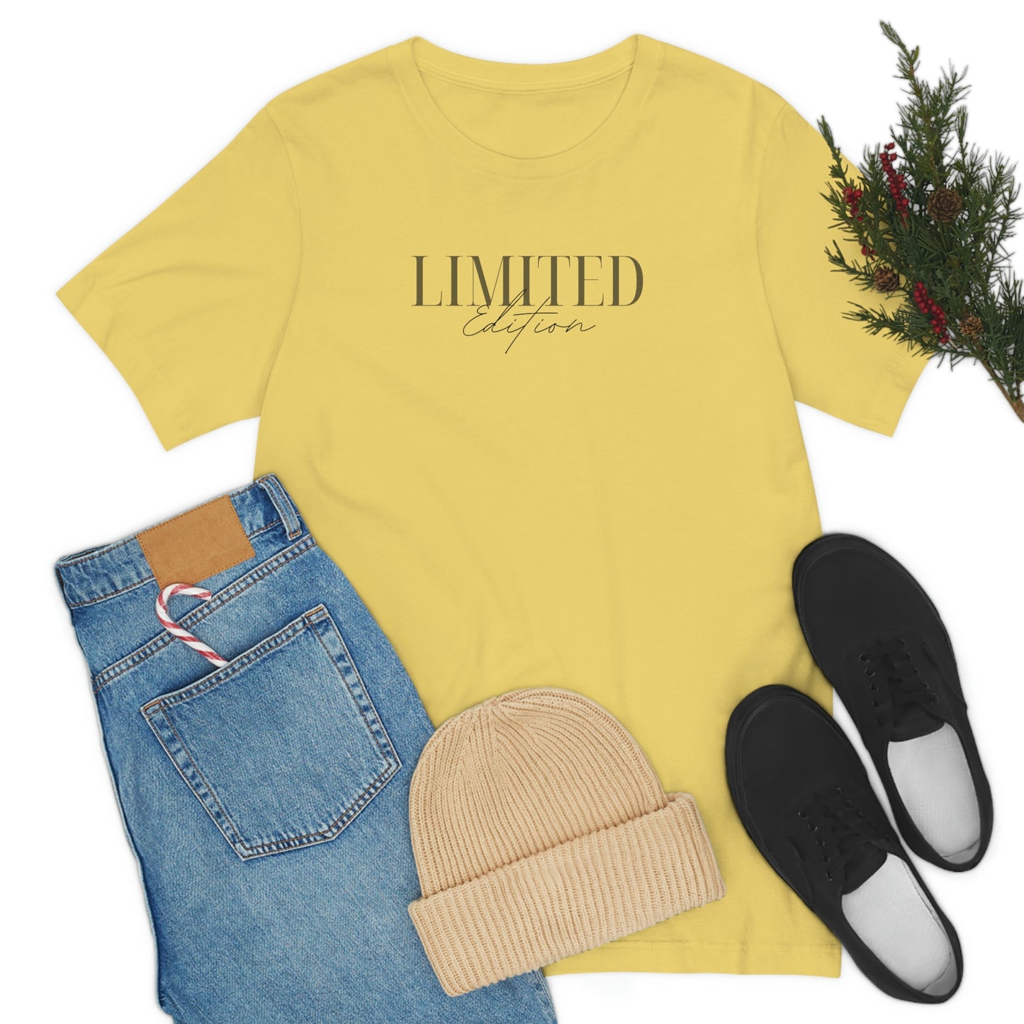 "Limited Edition Tee" Unisex Jersey Short Sleeve Tee (Bella + Canvas)