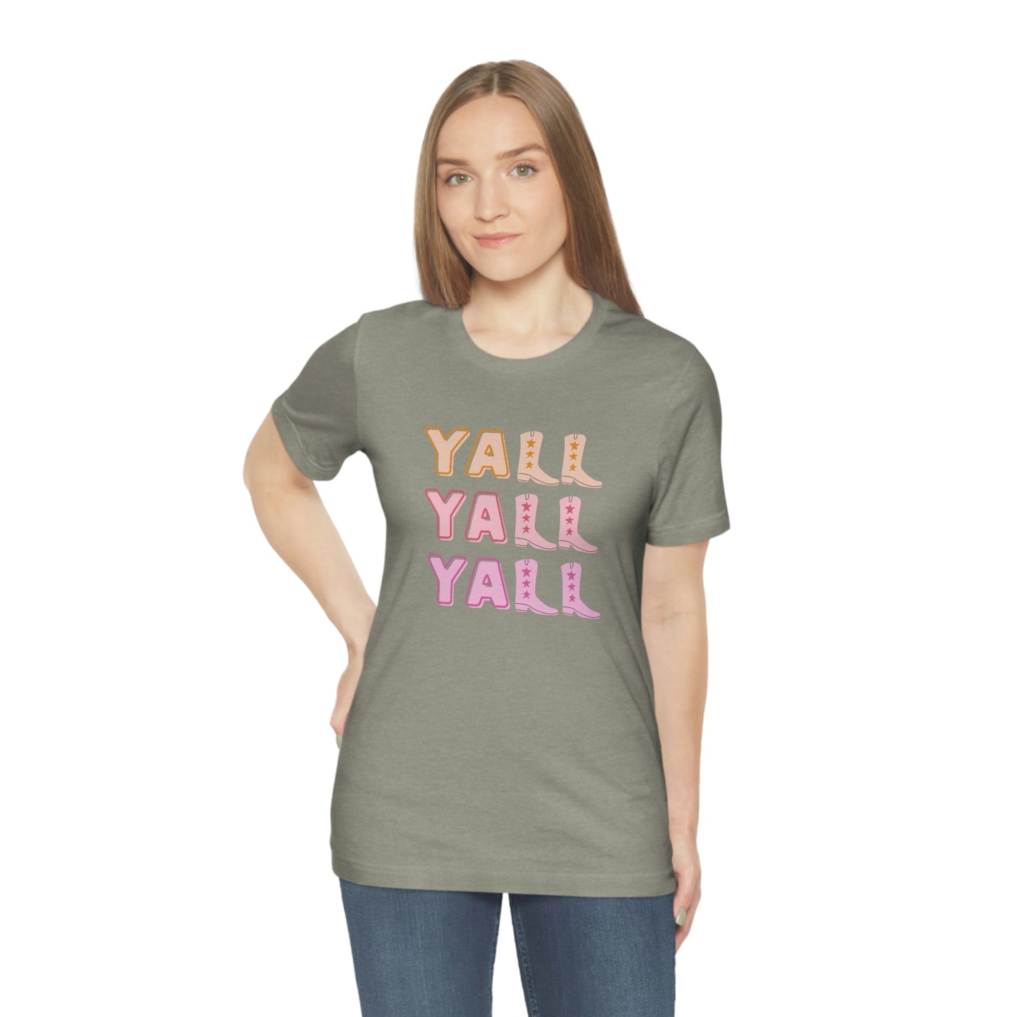 "Yall" Unisex Jersey Short Sleeve Tee