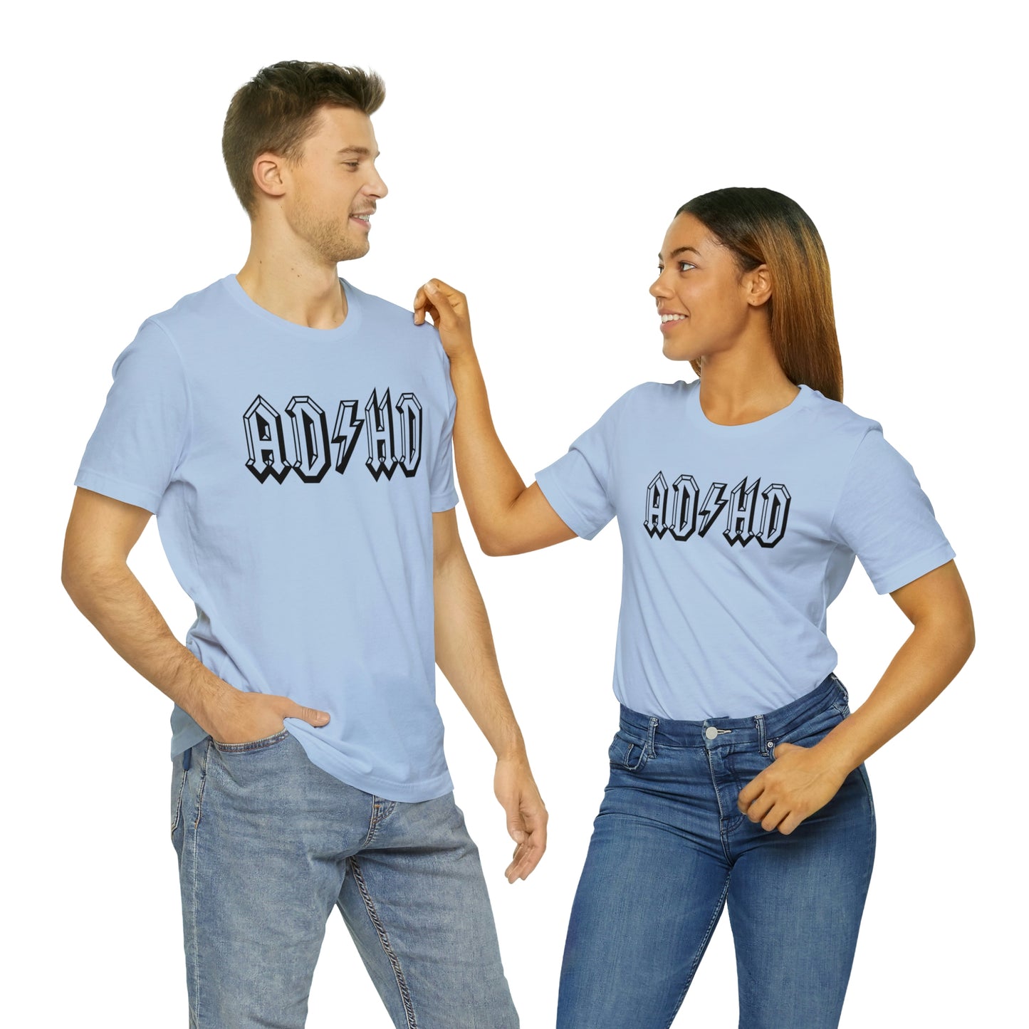"ADHD" Bella Canvas Short Sleeve Tee