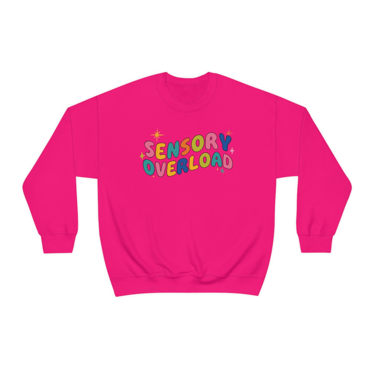 "Sensory Overload" Unisex Heavy Blend™ Crewneck Sweatshirt