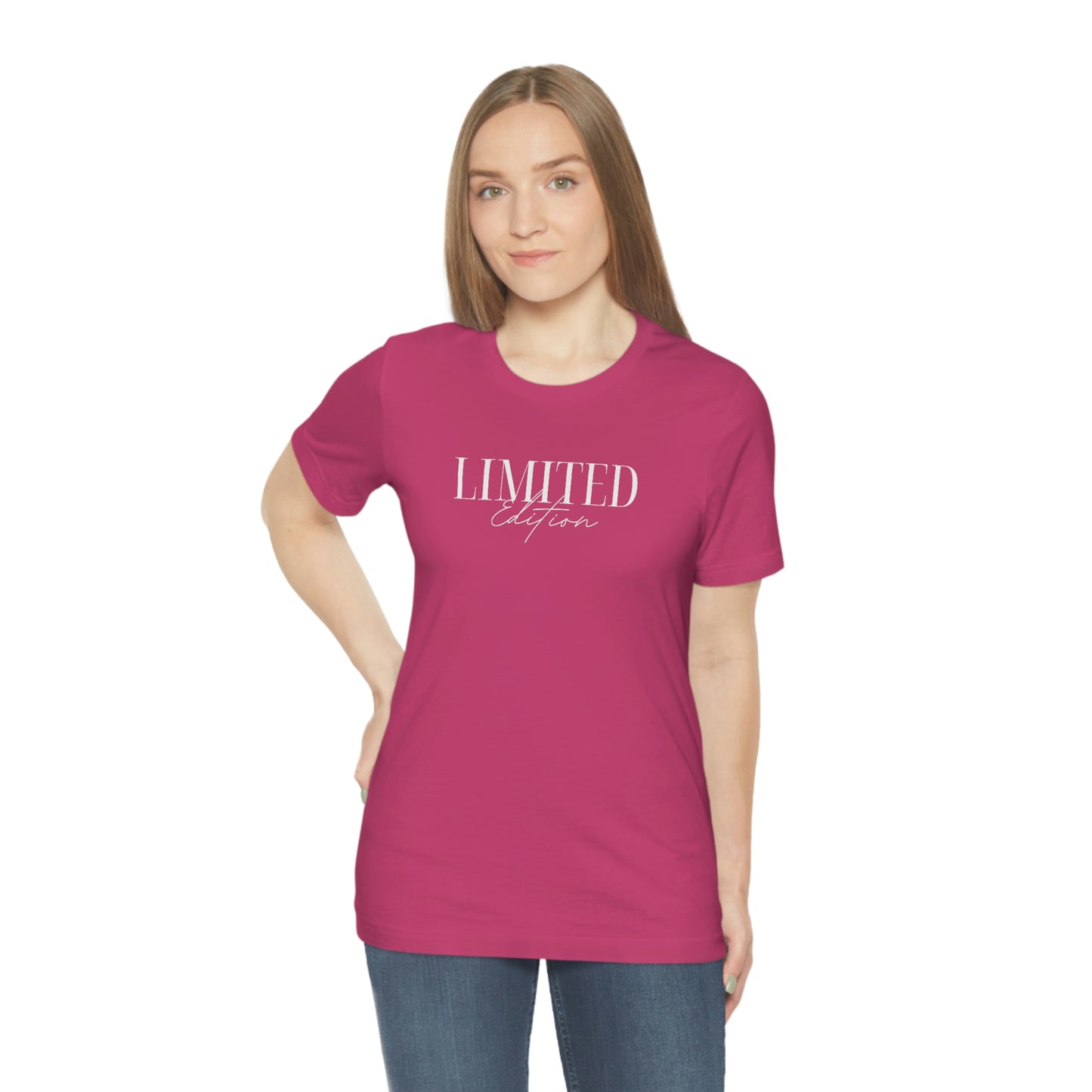 "Limited Edition Tee" Unisex Jersey Short Sleeve Tee (Bella + Canvas)
