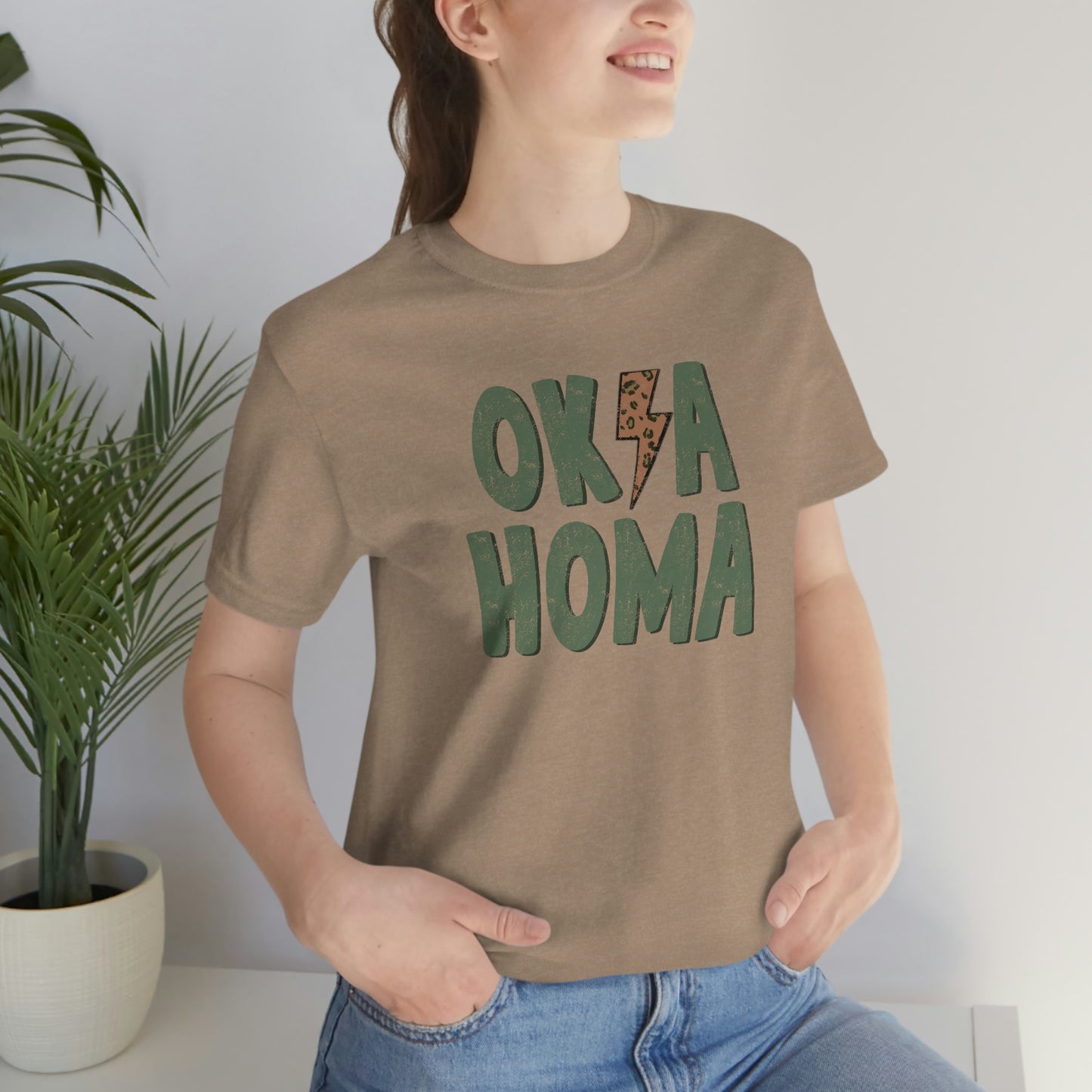 "Oklahoma" Unisex Jersey Short Sleeve Tee