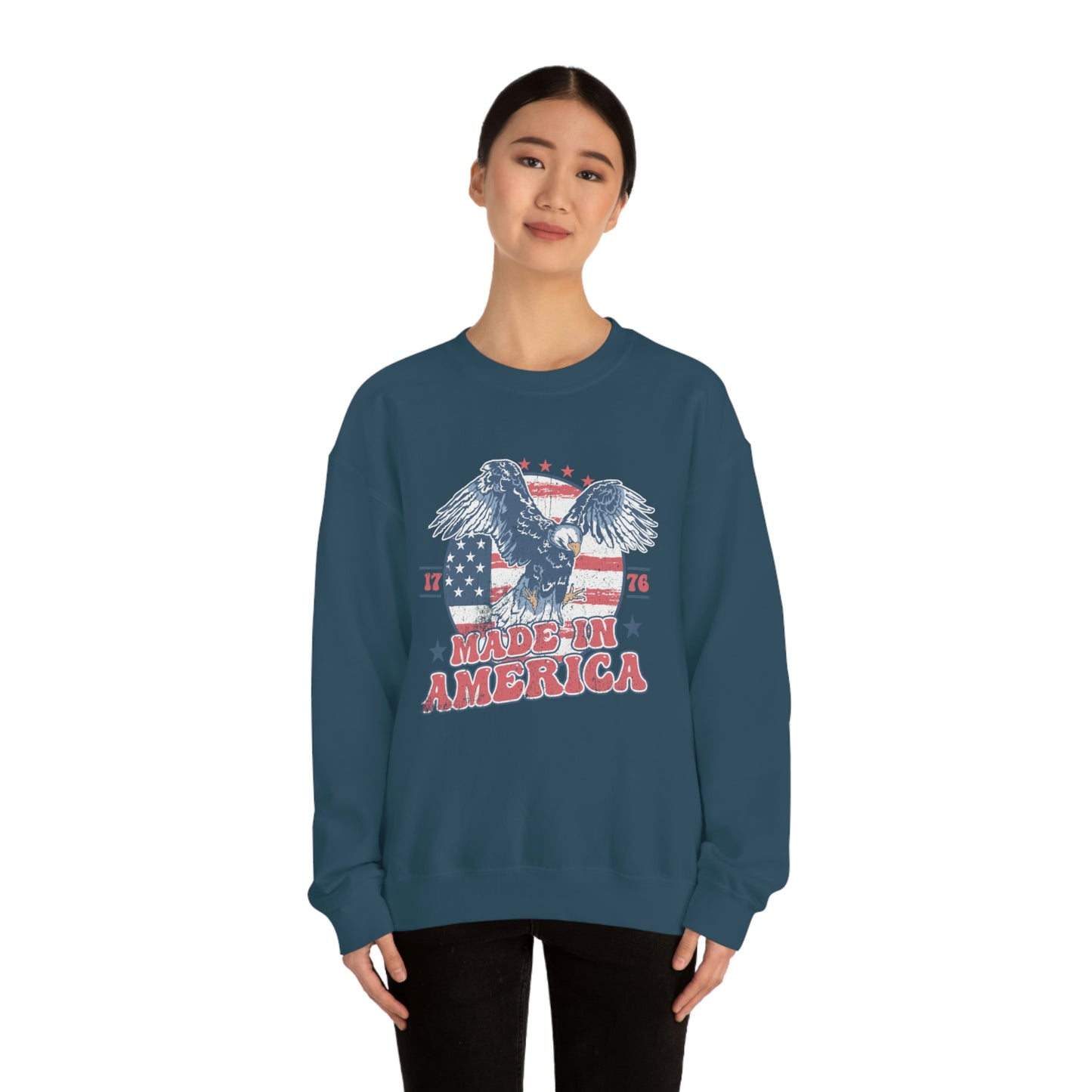 "Made in America" Unisex Crewneck Sweatshirt