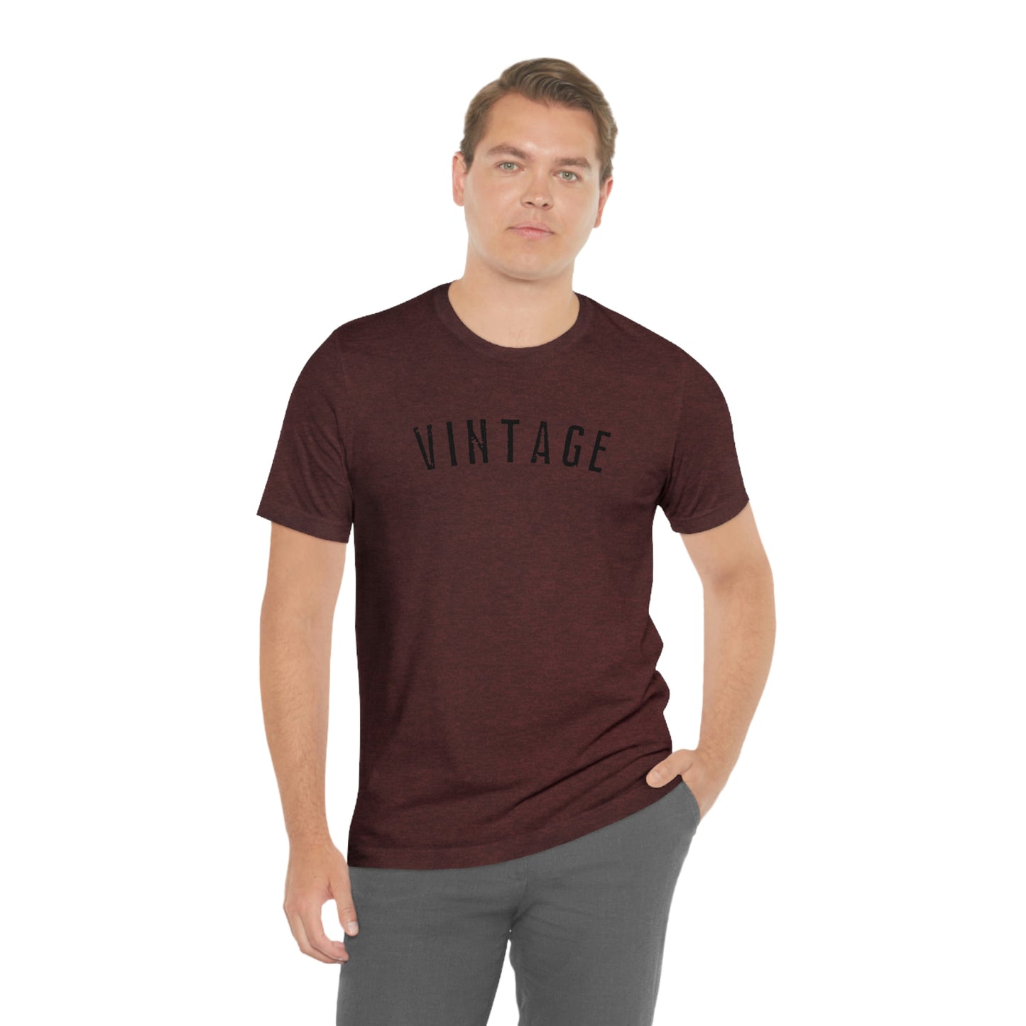"Vintage" Bella Canvas Unisex Jersey Short Sleeve Tee