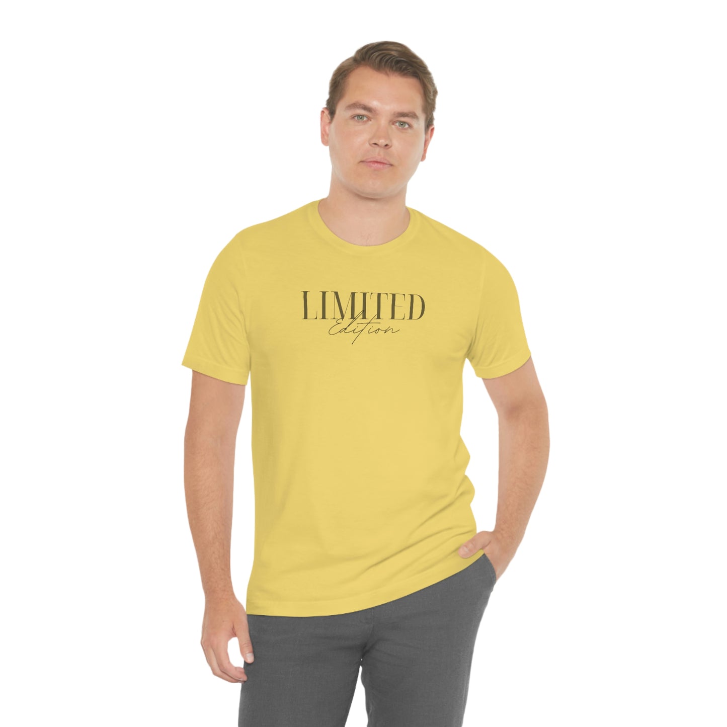 "Limited Edition Tee" Unisex Jersey Short Sleeve Tee (Bella + Canvas)