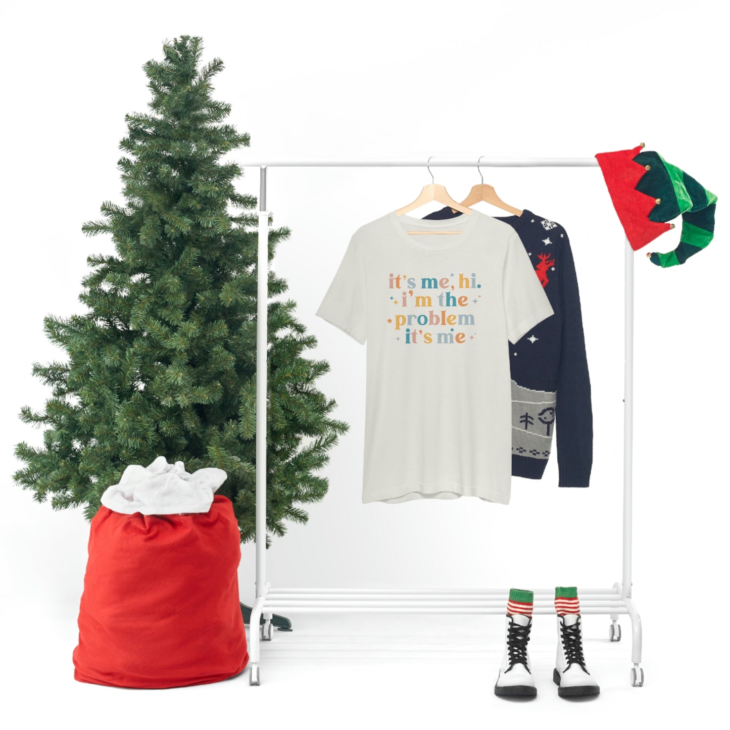 "It's Me, Hi, I'm the Problem" Unisex Jersey Short Sleeve Tee