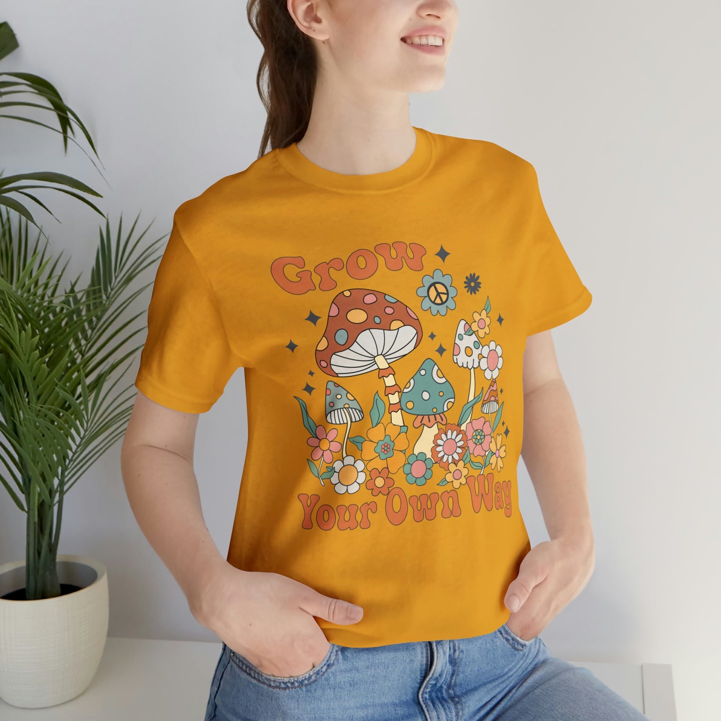 "Grow Your Own Way" Bella Canvas Short Sleeve Tee