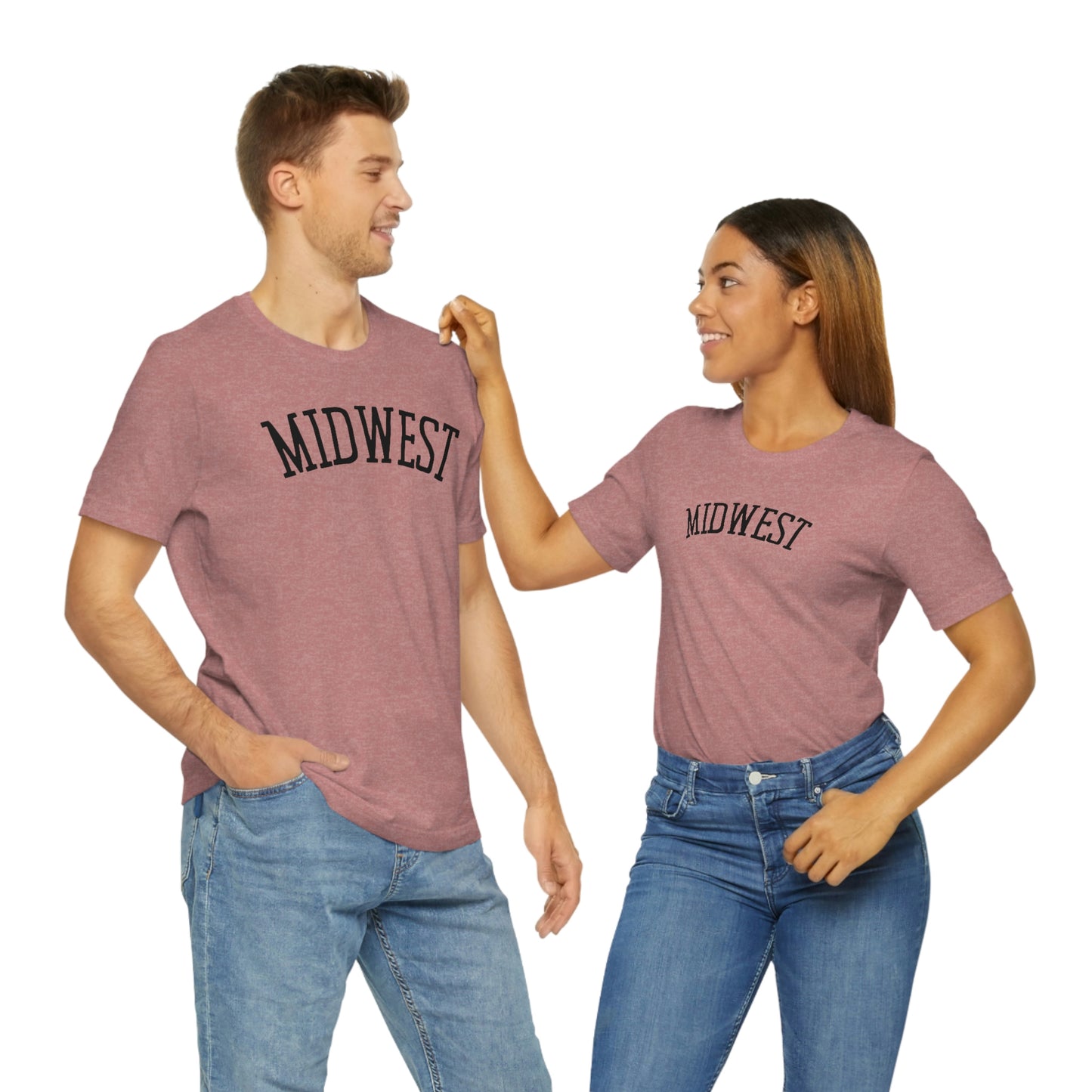"Midwest" Unisex Jersey Short Sleeve Tee