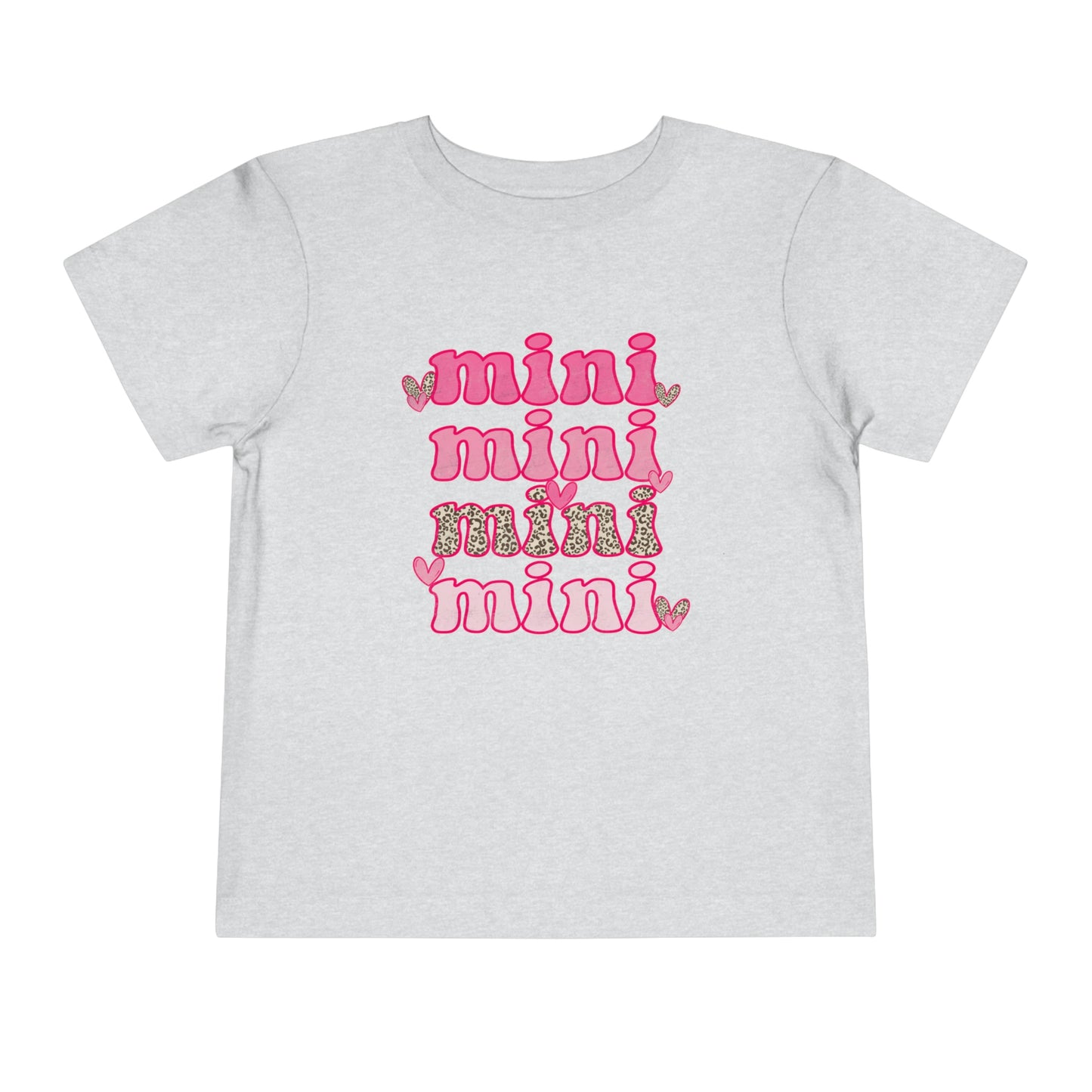 "Mini" Bella Canvas Toddler Short Sleeve Tee (2T-5T)