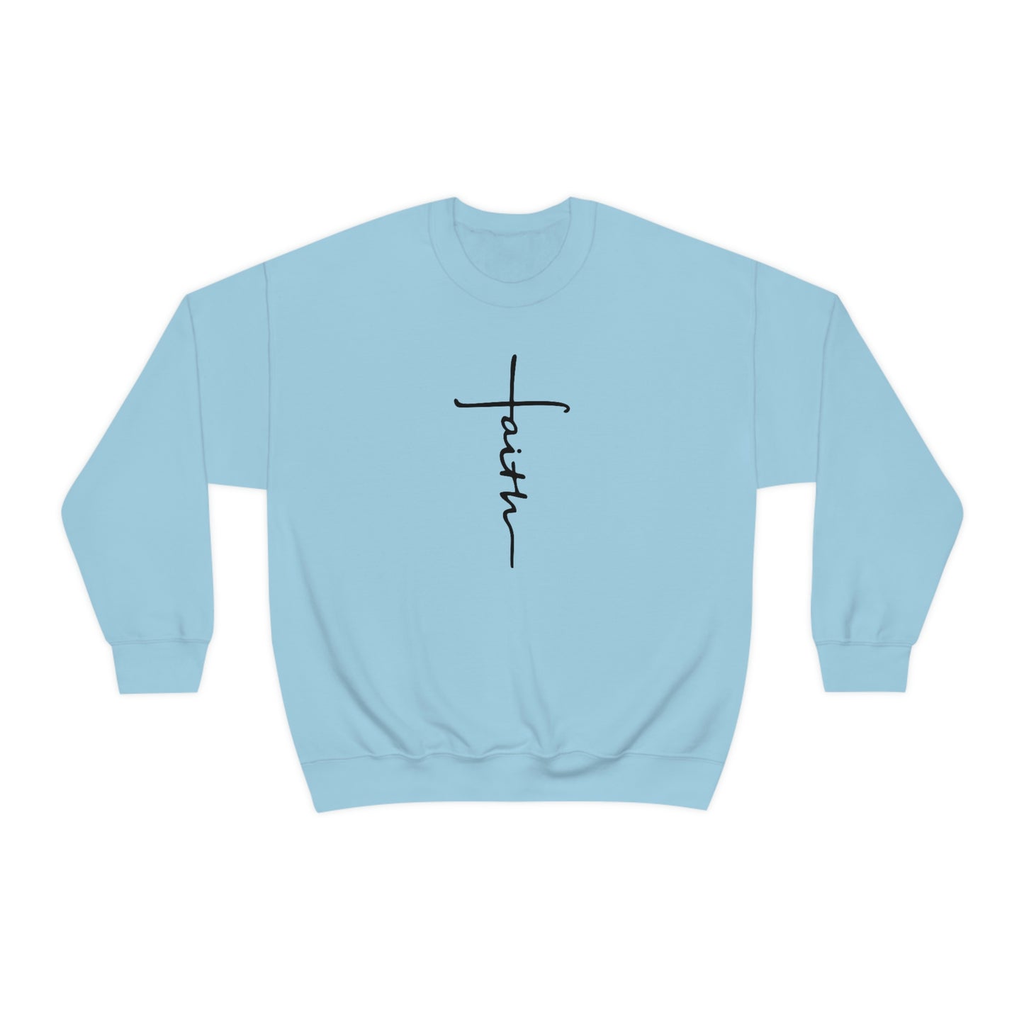 "Faith" Unisex Crewneck Sweatshirt