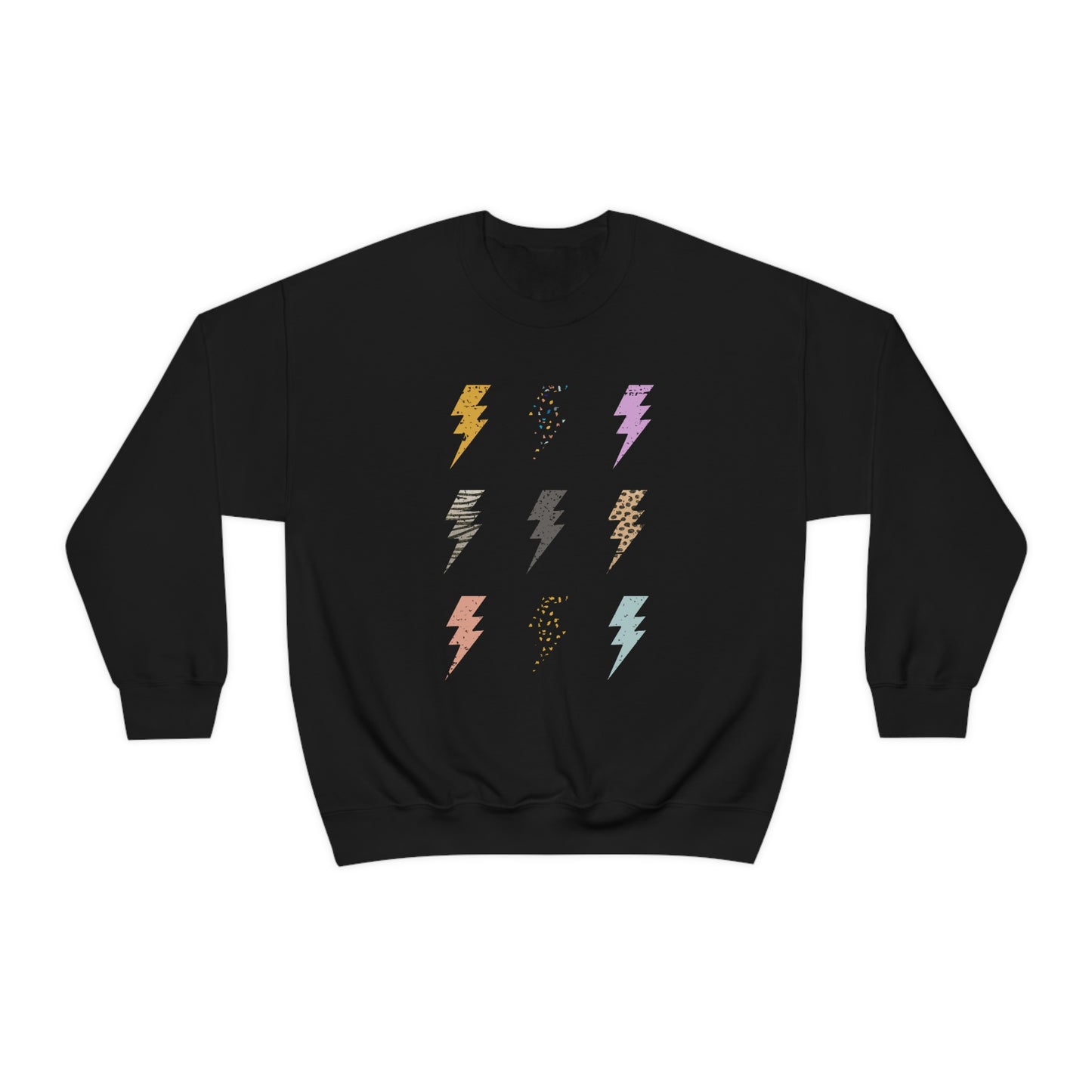 "Lightening Bolt" Unisex Heavy Blend™ Crewneck Sweatshirt