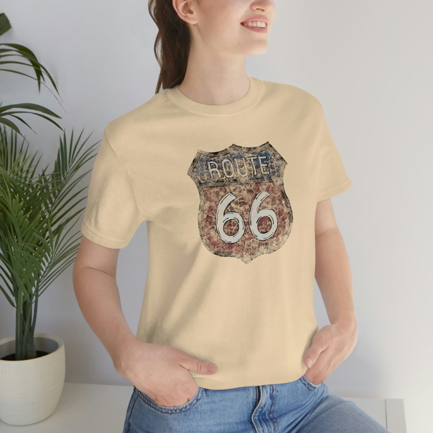 Route 66 Bella Canvas Unisex Jersey Short Sleeve Tee