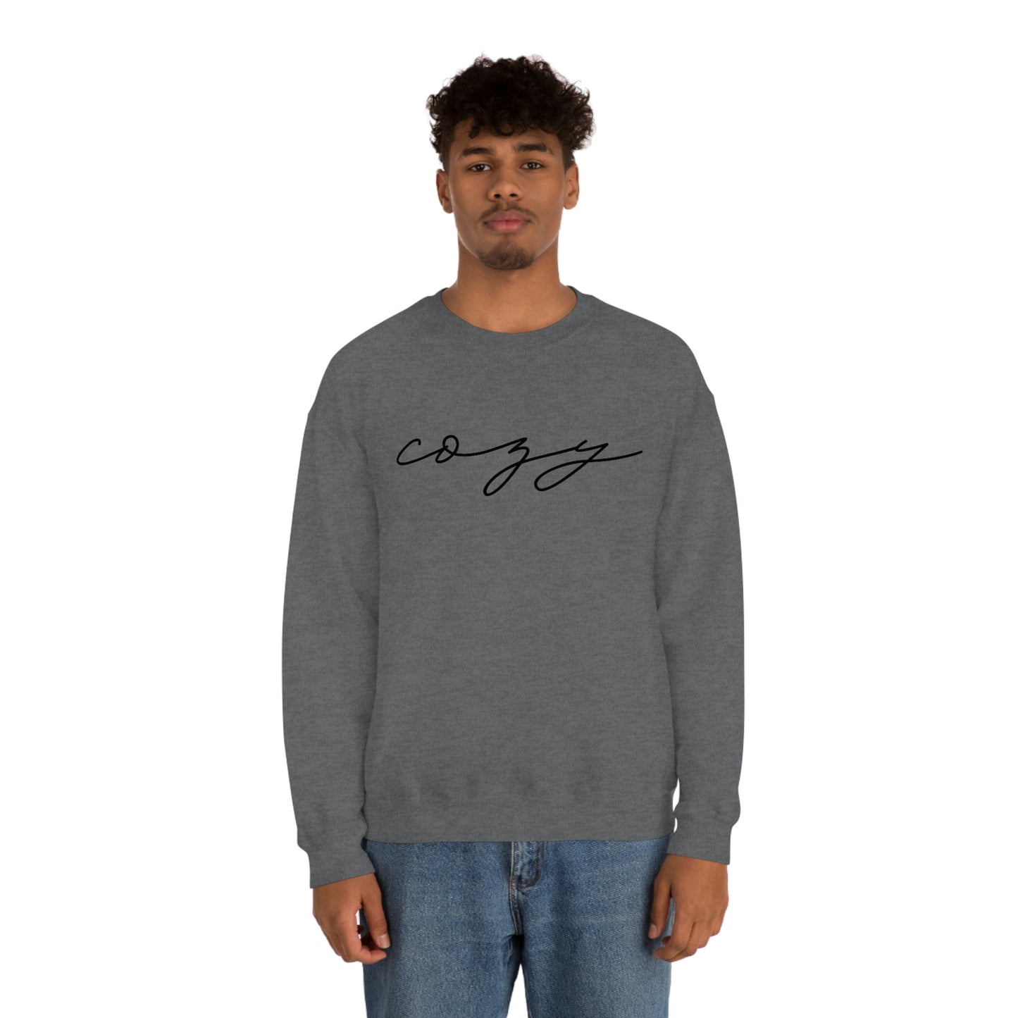 "Cozy" Unisex Heavy Blend™ Crewneck Sweatshirt