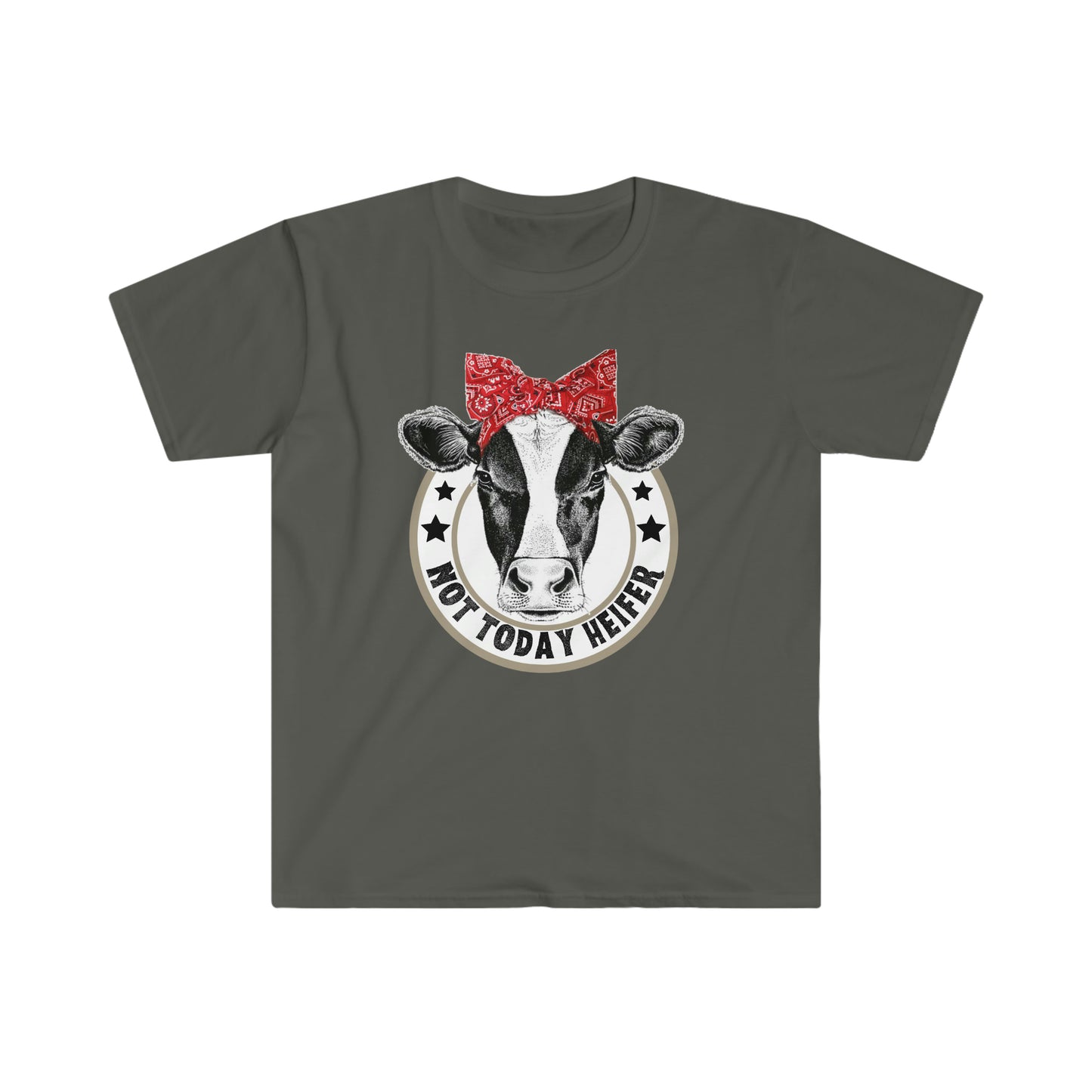 "Not Today Heifer" Unisex Softstyle T-Shirt