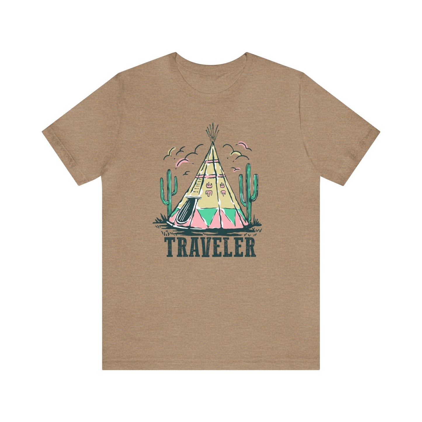 "Traveler" Bella Canvas Short Sleeve Tee