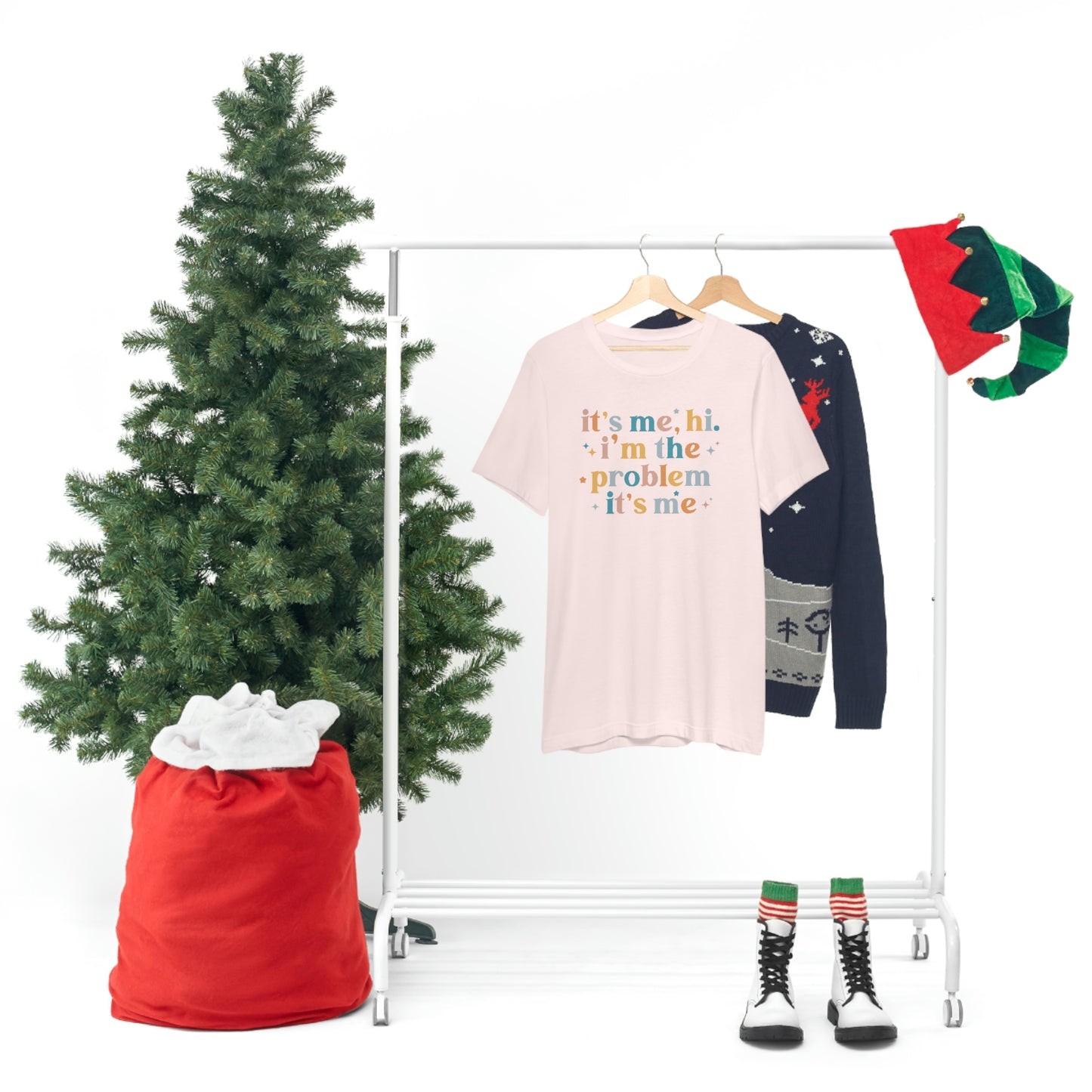 "It's Me, Hi, I'm the Problem" Unisex Jersey Short Sleeve Tee
