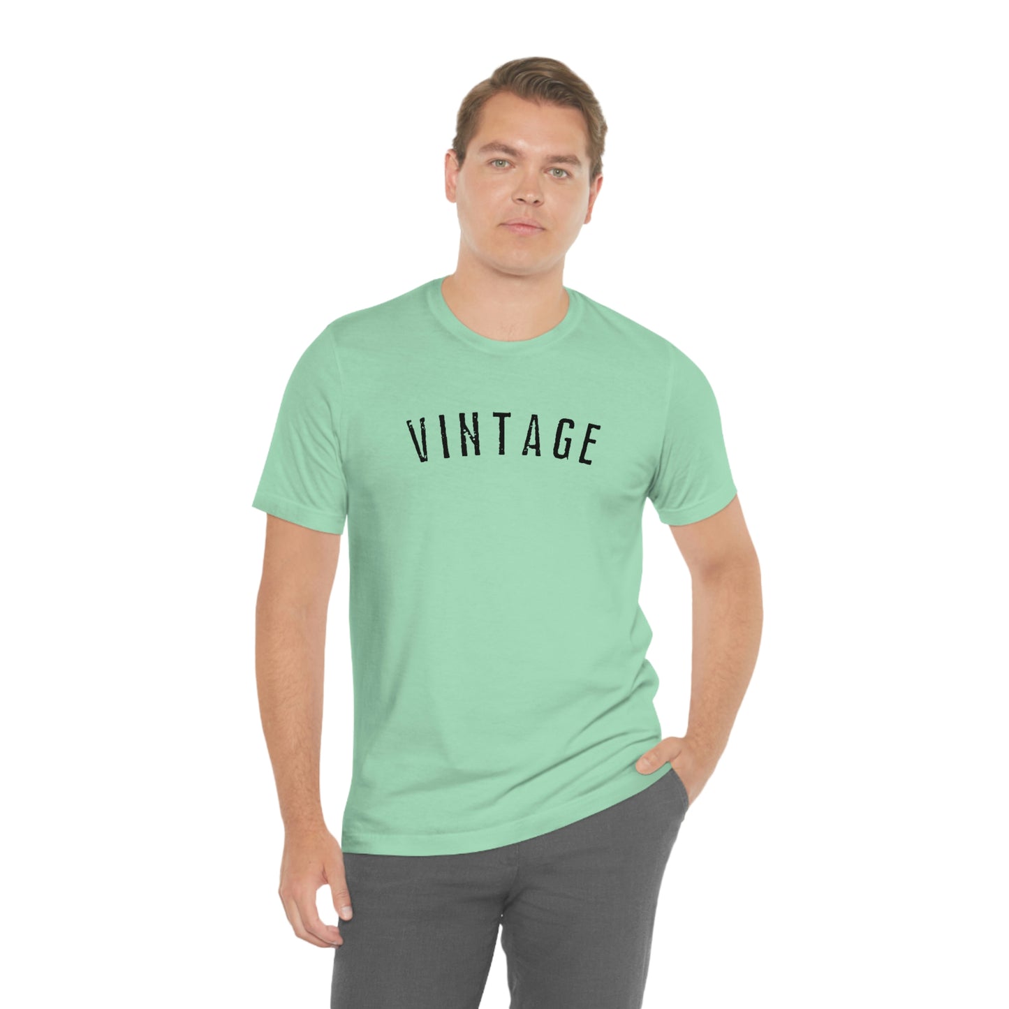 "Vintage" Bella Canvas Unisex Jersey Short Sleeve Tee