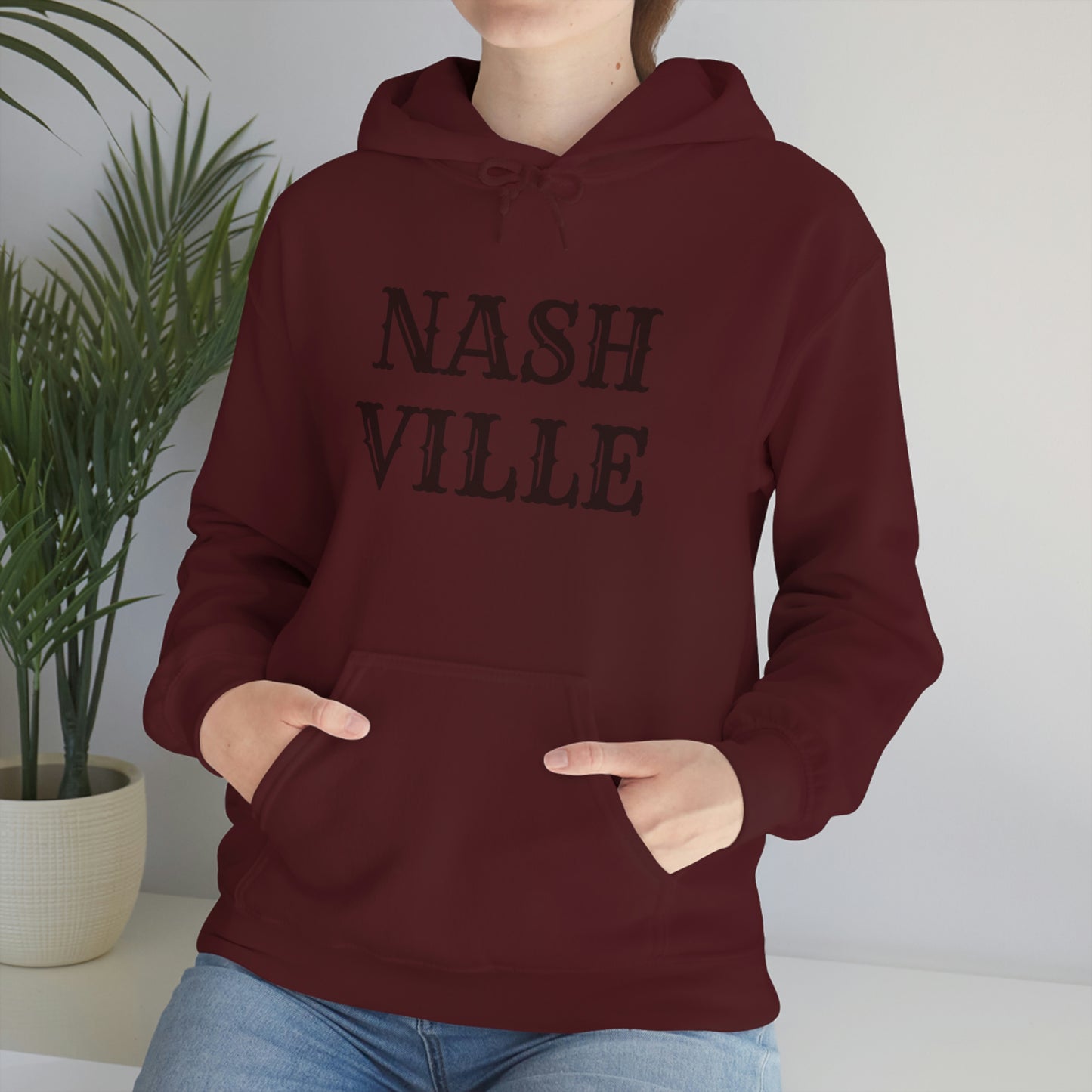 "NASHVILLE" Unisex Heavy Blend™ Hooded Sweatshirt