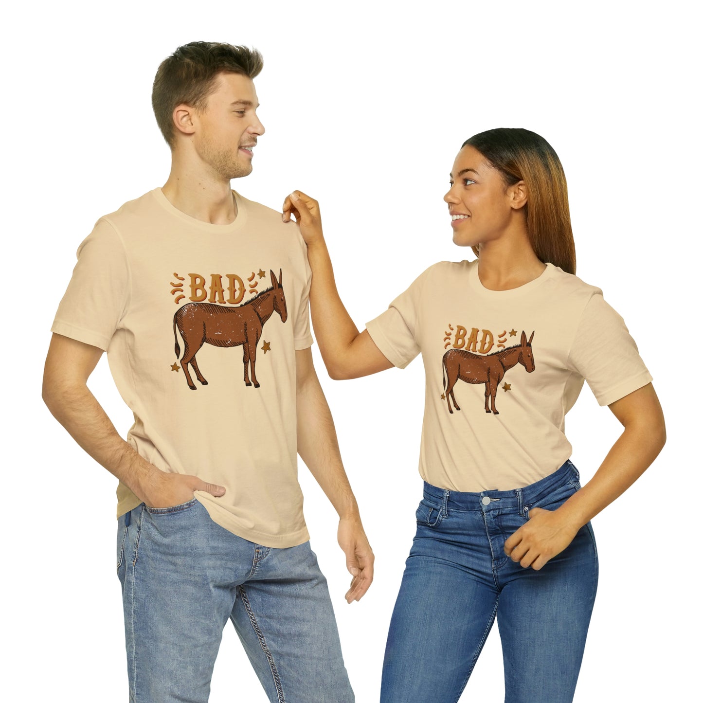 "Bad Ass" Bella Canvas Short Sleeve Tee