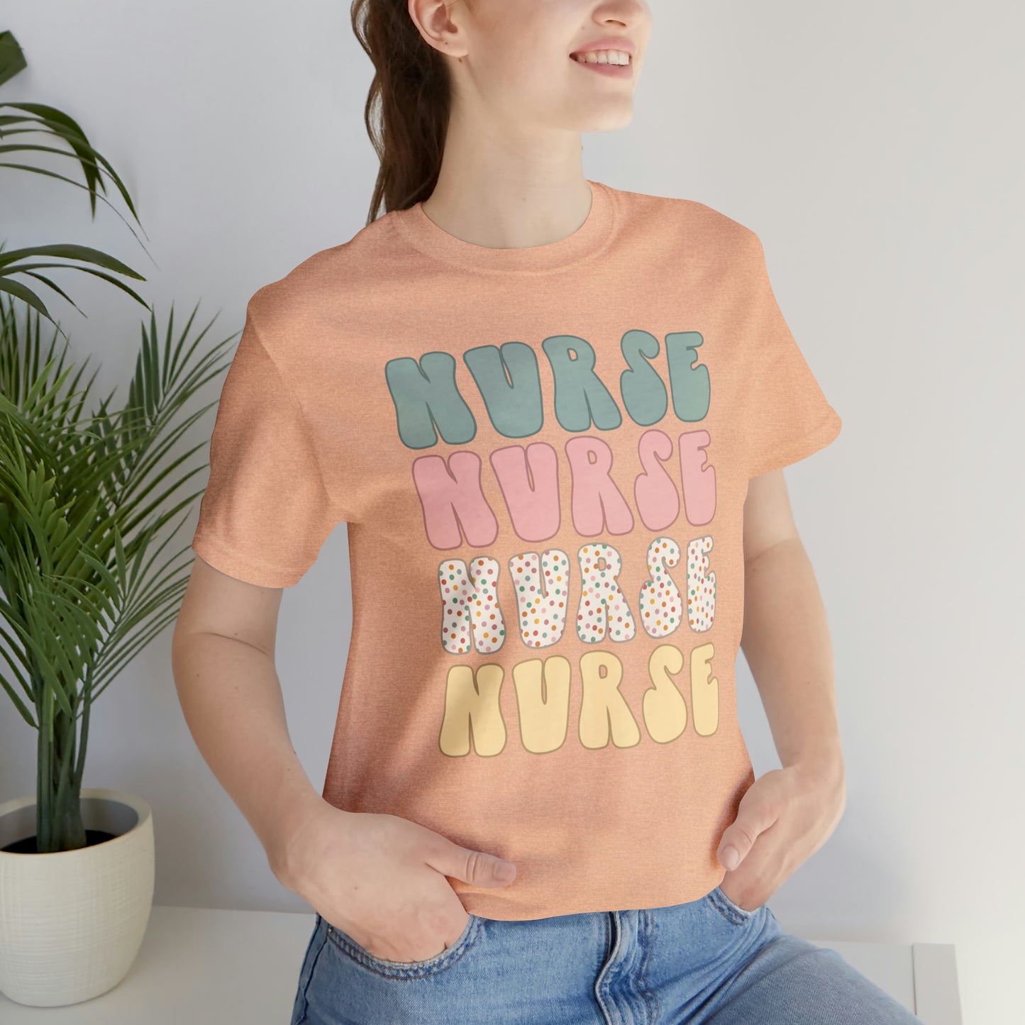 "Nurse" Bella Canvas Short Sleeve Tee