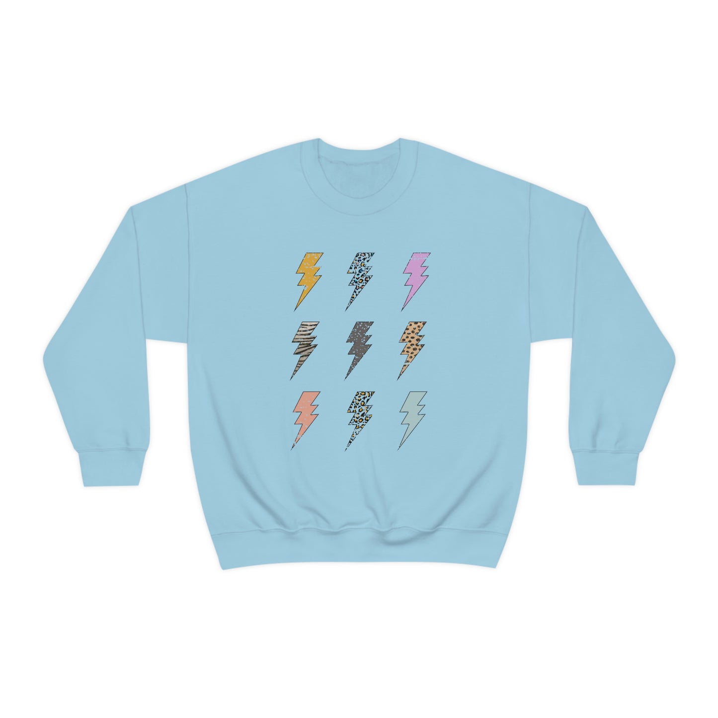 "Lightening Bolt" Unisex Heavy Blend™ Crewneck Sweatshirt