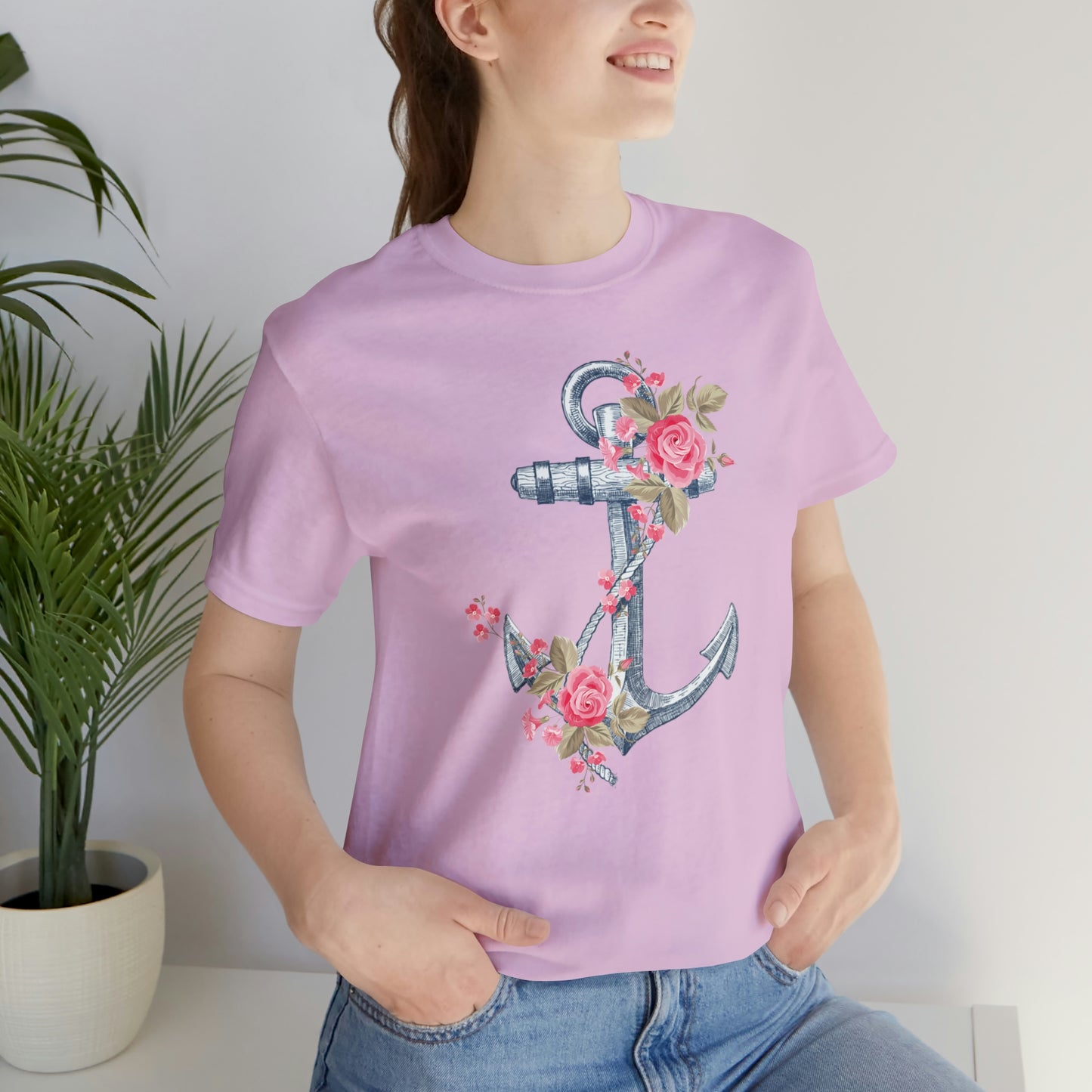 "Anchor" Bella Canvas Short Sleeve Tee
