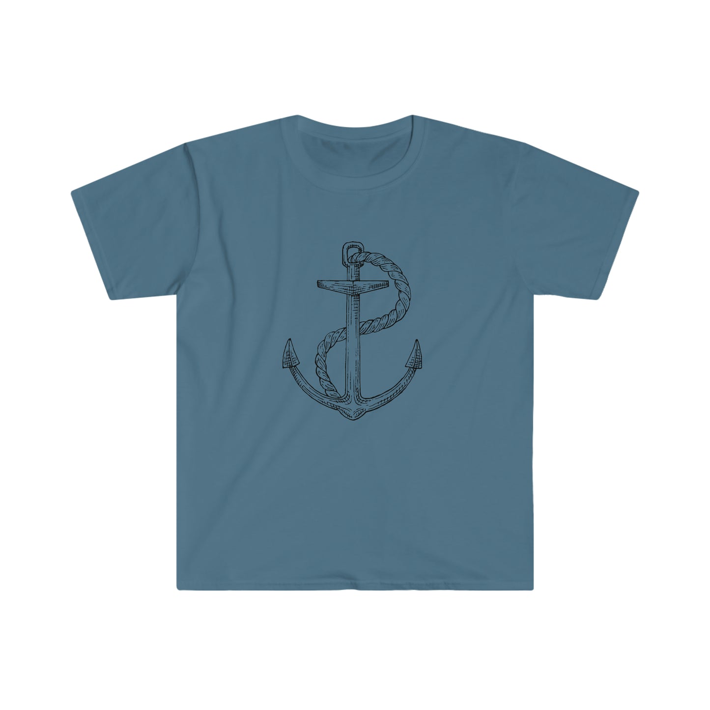 "Anchor Tee" Unisex Ultra Cotton Tee (Gildan Soft Style)