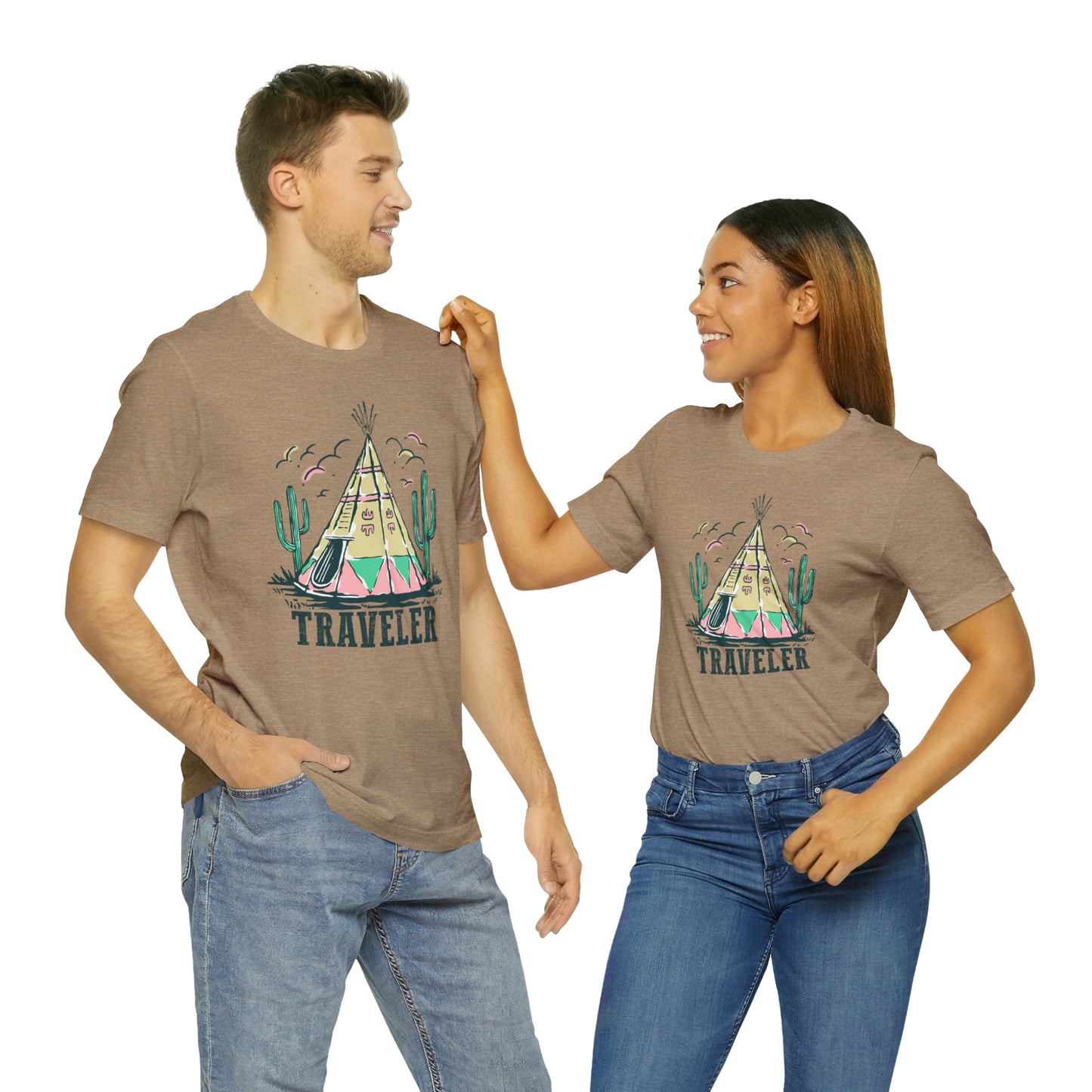 "Traveler" Bella Canvas Short Sleeve Tee