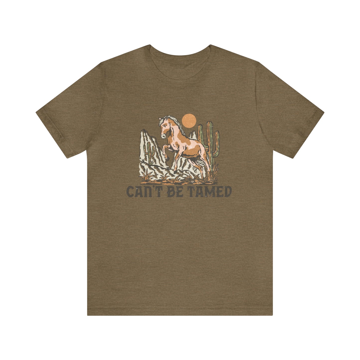 "Can't Be Tamed" Bella Canvas Short Sleeve Tee