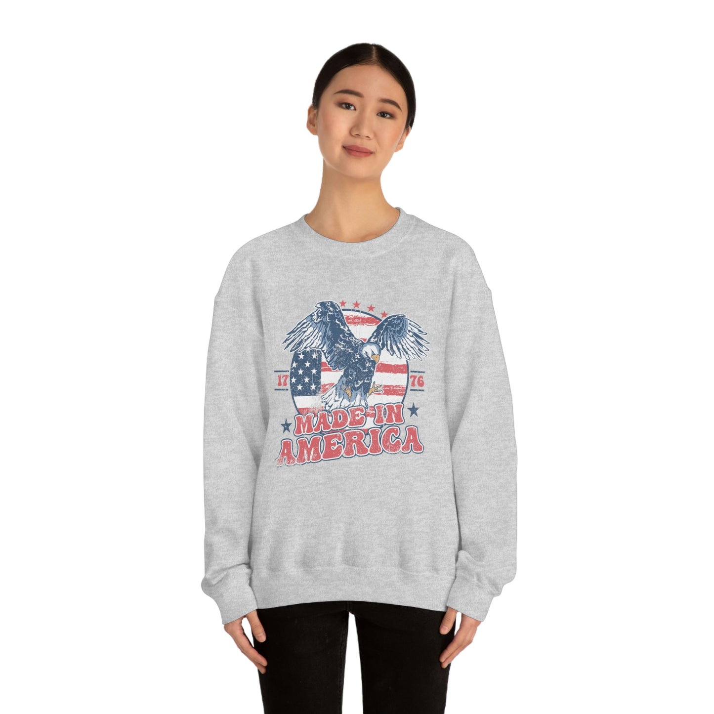 "Made in America" Unisex Crewneck Sweatshirt