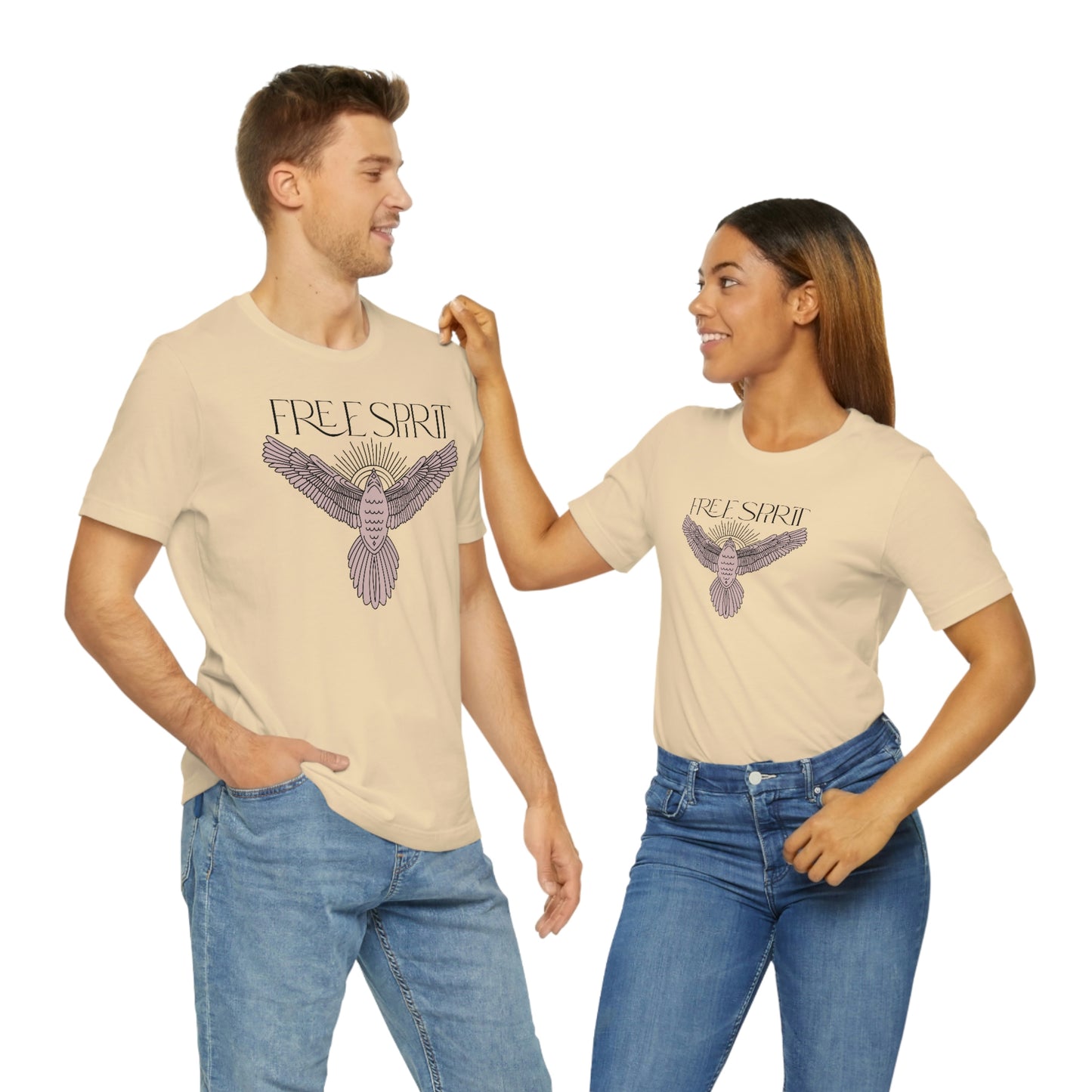 "Free Spirit" Bella Canvas Unisex Jersey Short Sleeve Tee