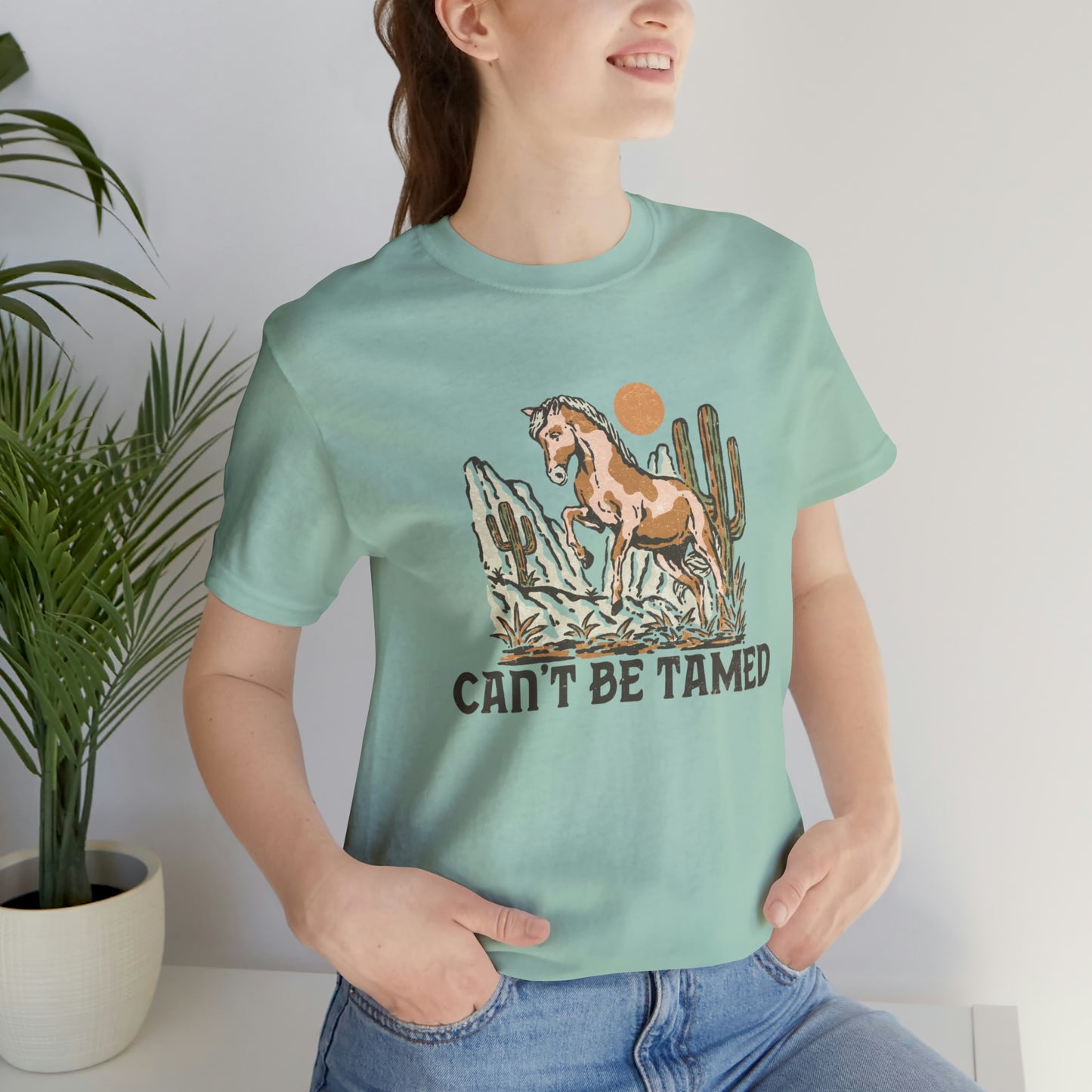 "Can't Be Tamed" Bella Canvas Short Sleeve Tee