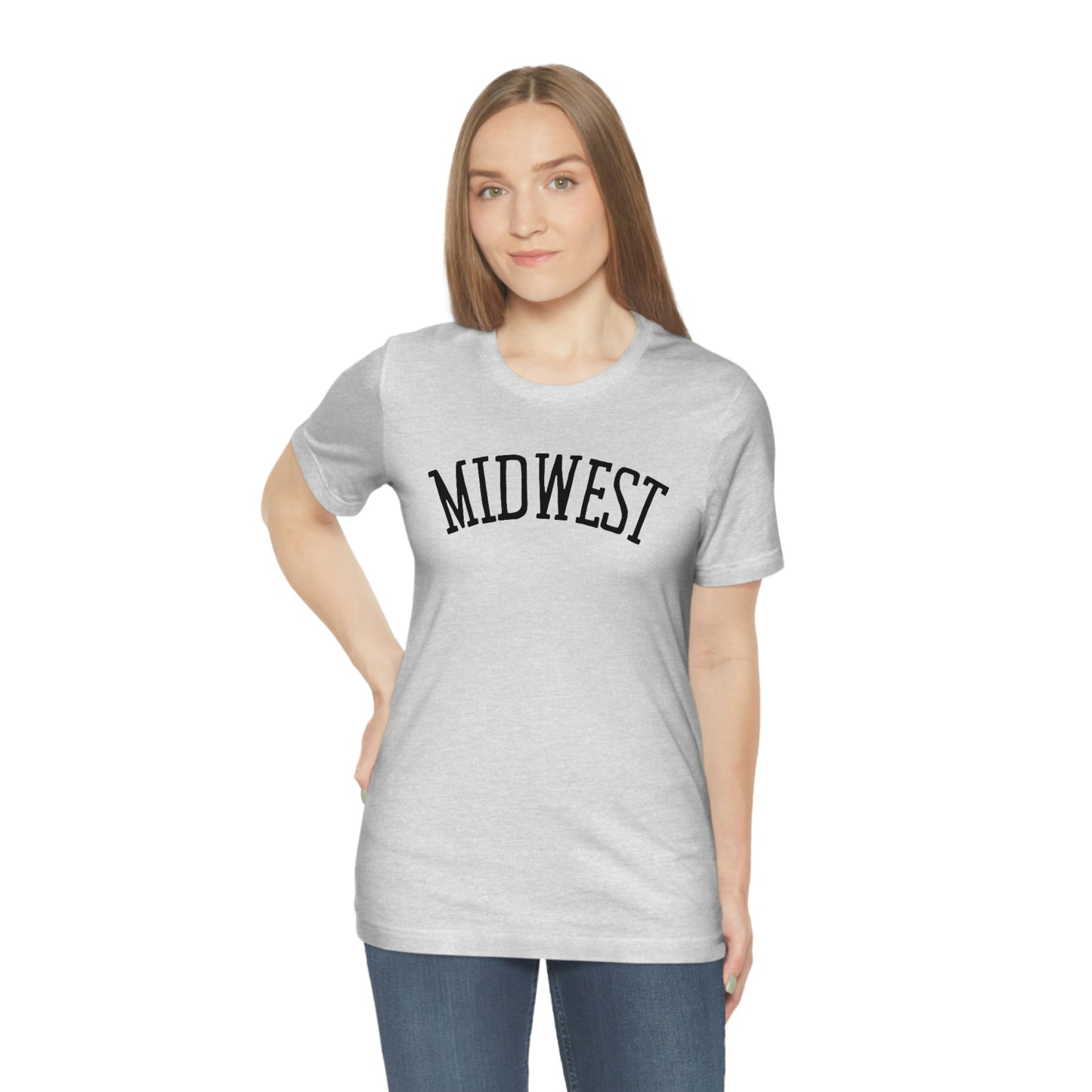 "Midwest" Unisex Jersey Short Sleeve Tee