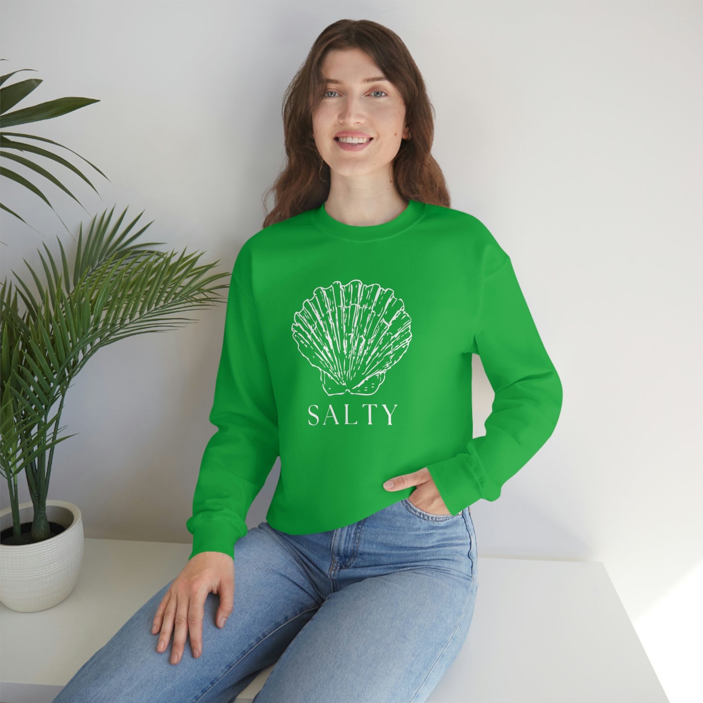 "Salty" Unisex Heavy Blend™ Crewneck Sweatshirt