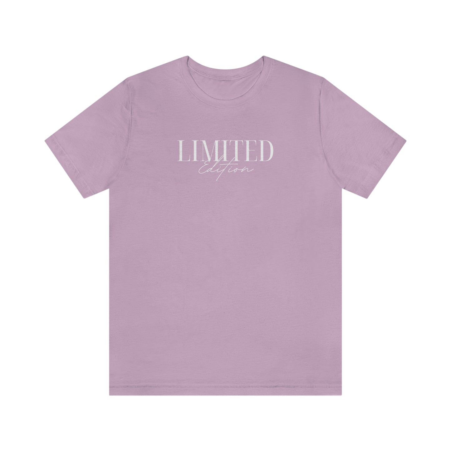 "Limited Edition Tee" Unisex Jersey Short Sleeve Tee (Bella + Canvas)