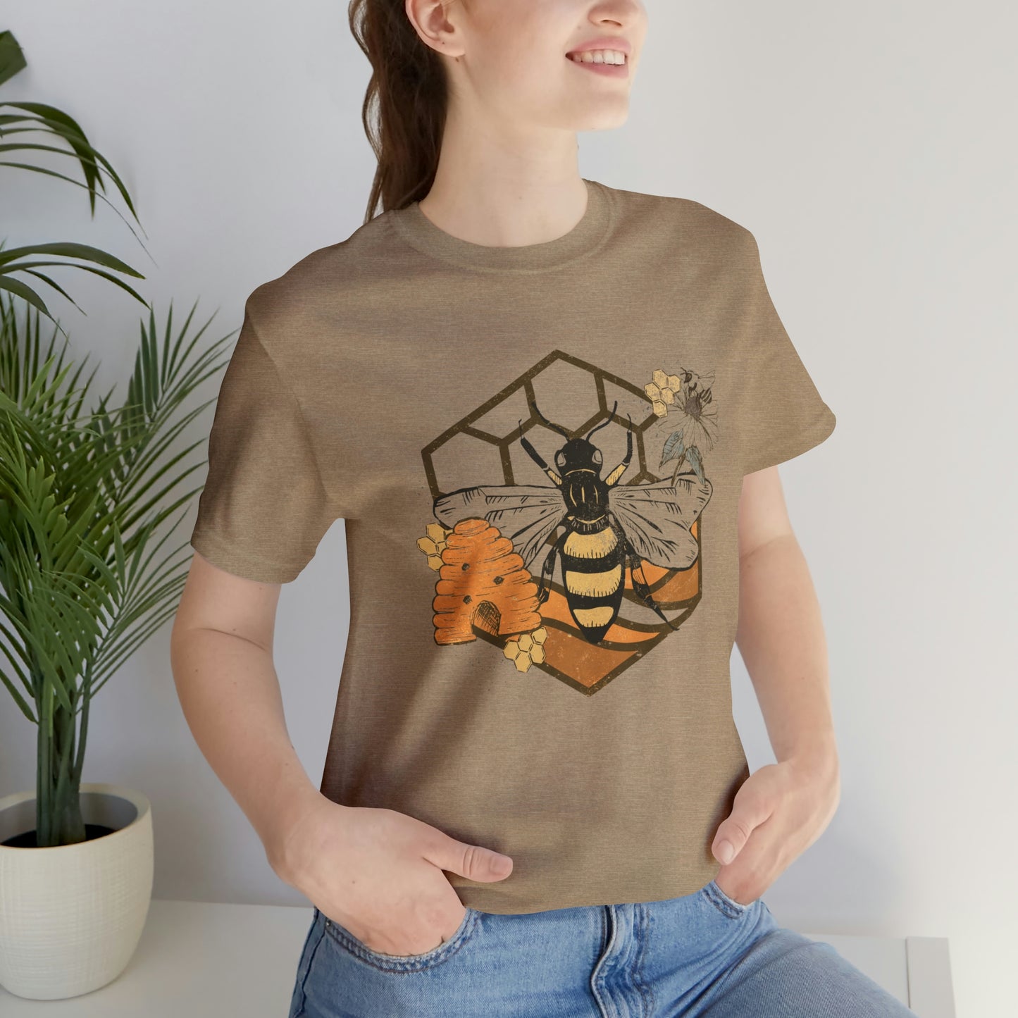 "Honey Bee" Bella Canvas Short Sleeve Tee