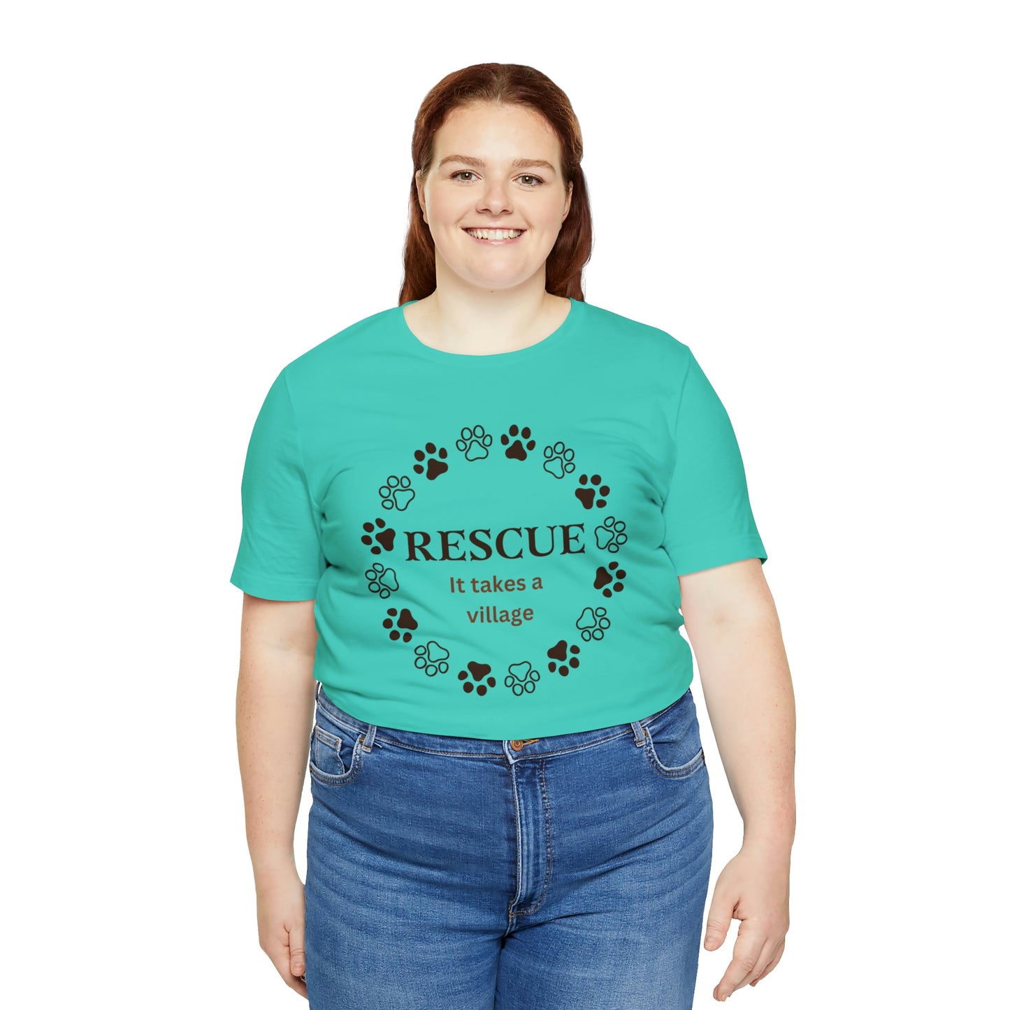 "Rescue" Bella Canvas Unisex Jersey Short Sleeve Tee