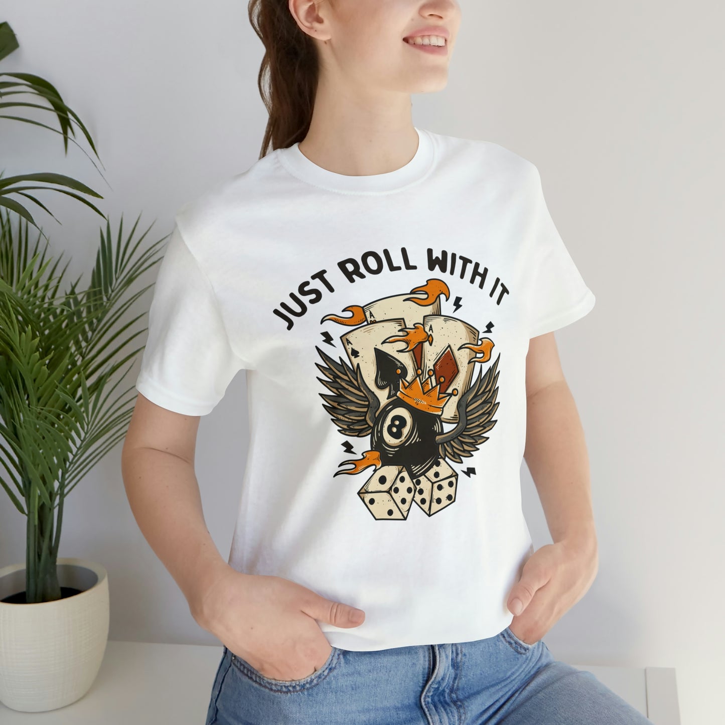 "Just Roll With It" Bella Canvas Short Sleeve Tee