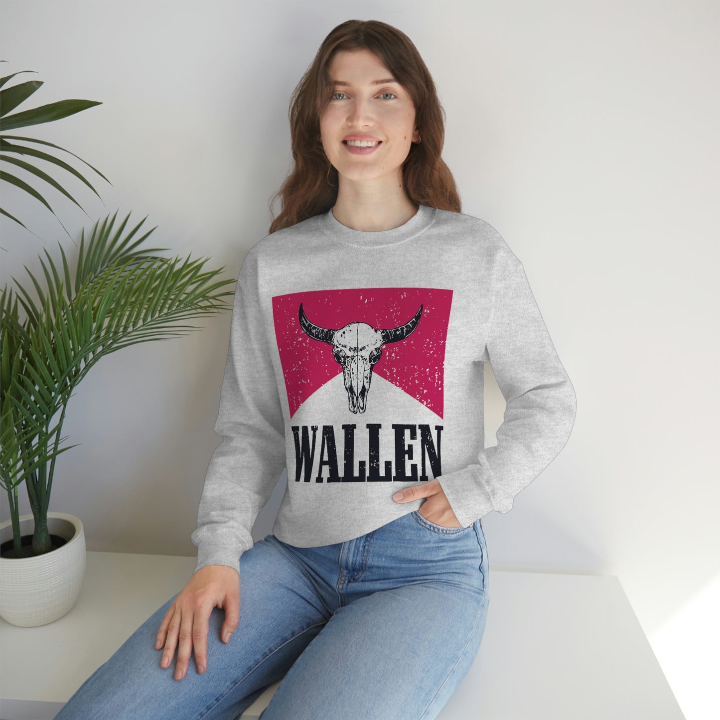 "Wallen" Grapich Crewneck Sweatshirt