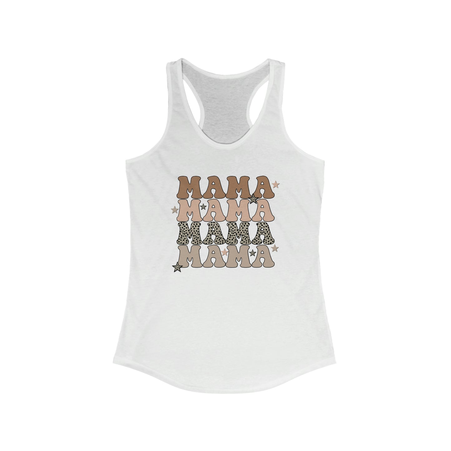 "MAMA Tank" Women's Ideal Racerback Tank