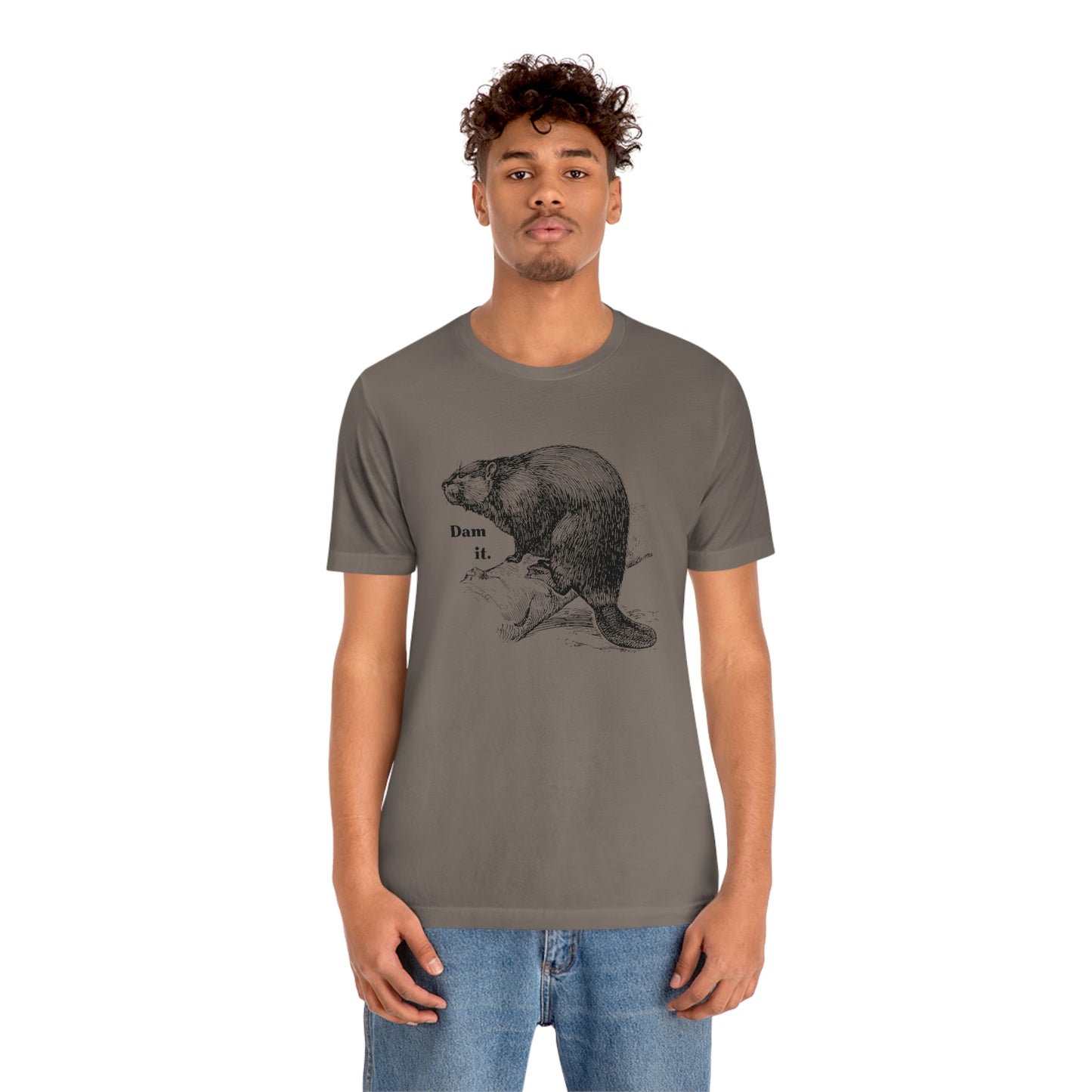 "Dam it" Bella Canvas Graphic Short Sleeve Tee