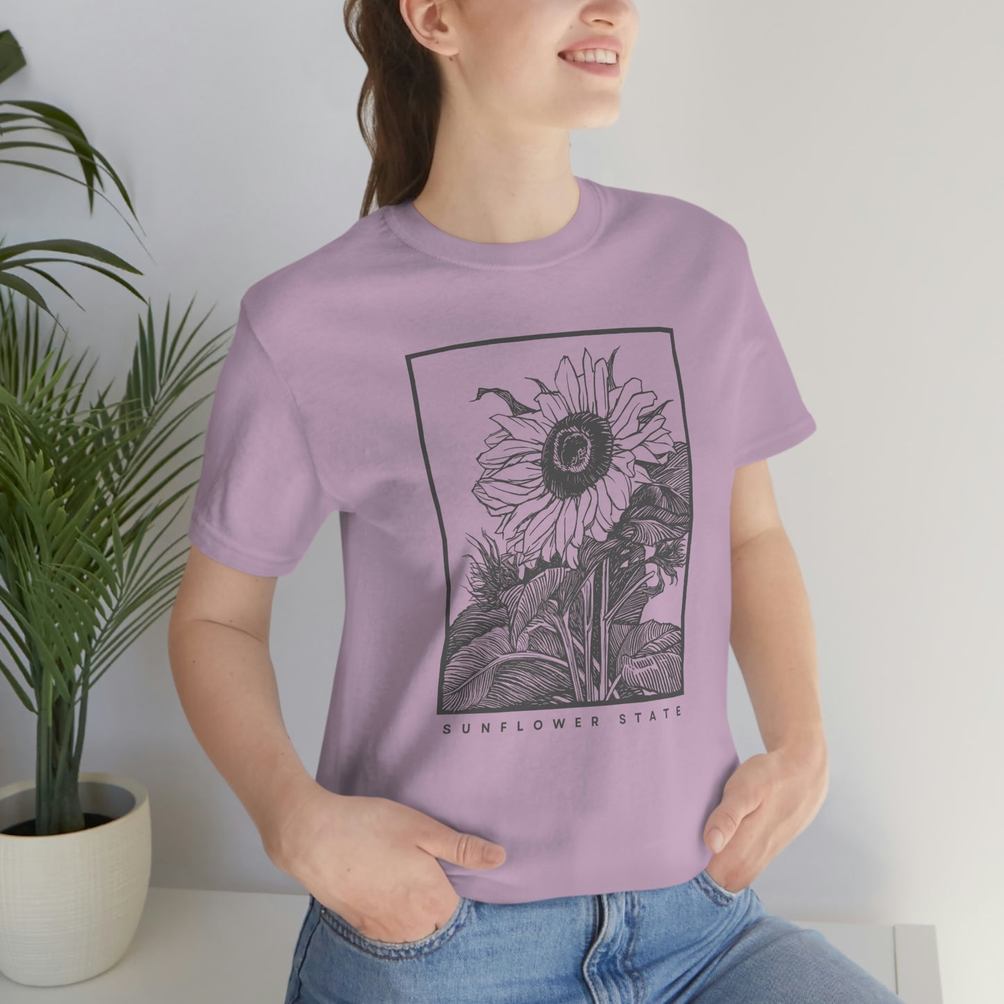 "Sunflower" Bella Canvas Unisex Jersey Short Sleeve Tee